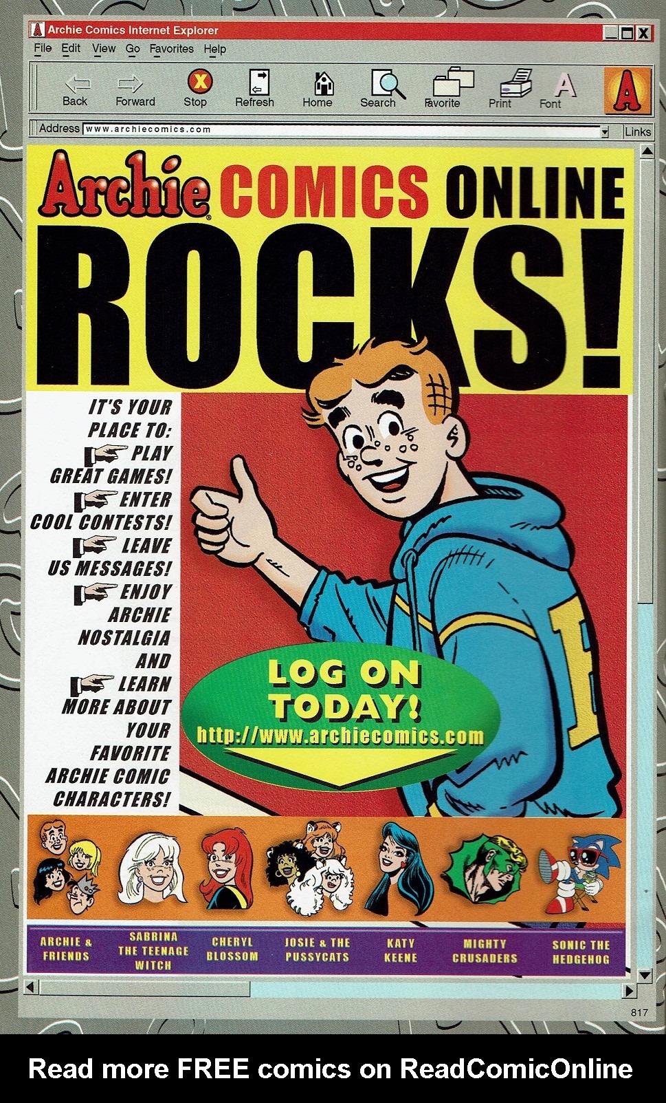 Read online Archie's Spring Break comic -  Issue #4 - 2
