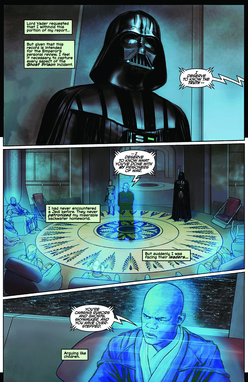 Read online Star Wars: Darth Vader and the Ghost Prison comic -  Issue #3 - 3