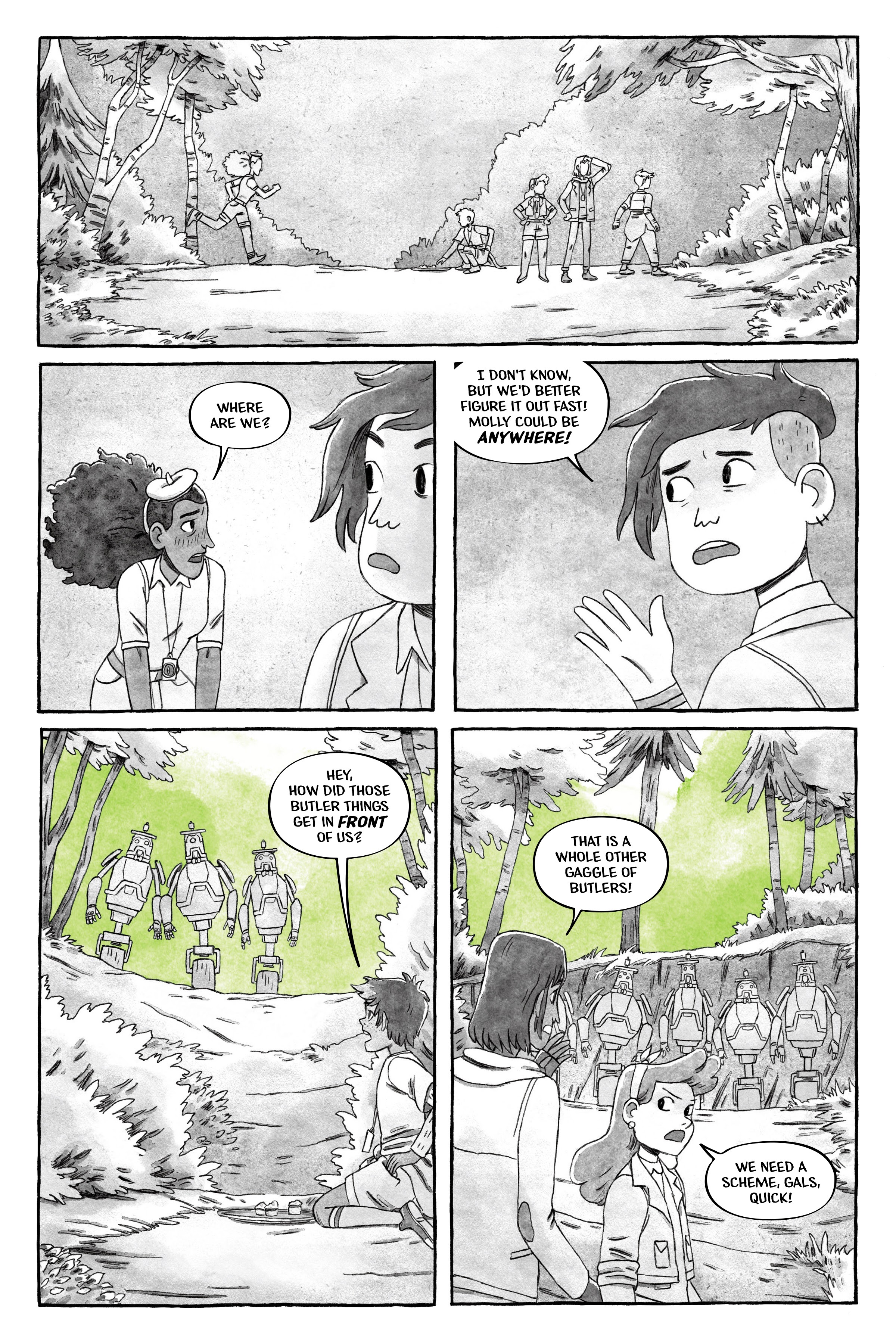 Read online Lumberjanes: The Infernal Compass comic -  Issue # TPB - 87