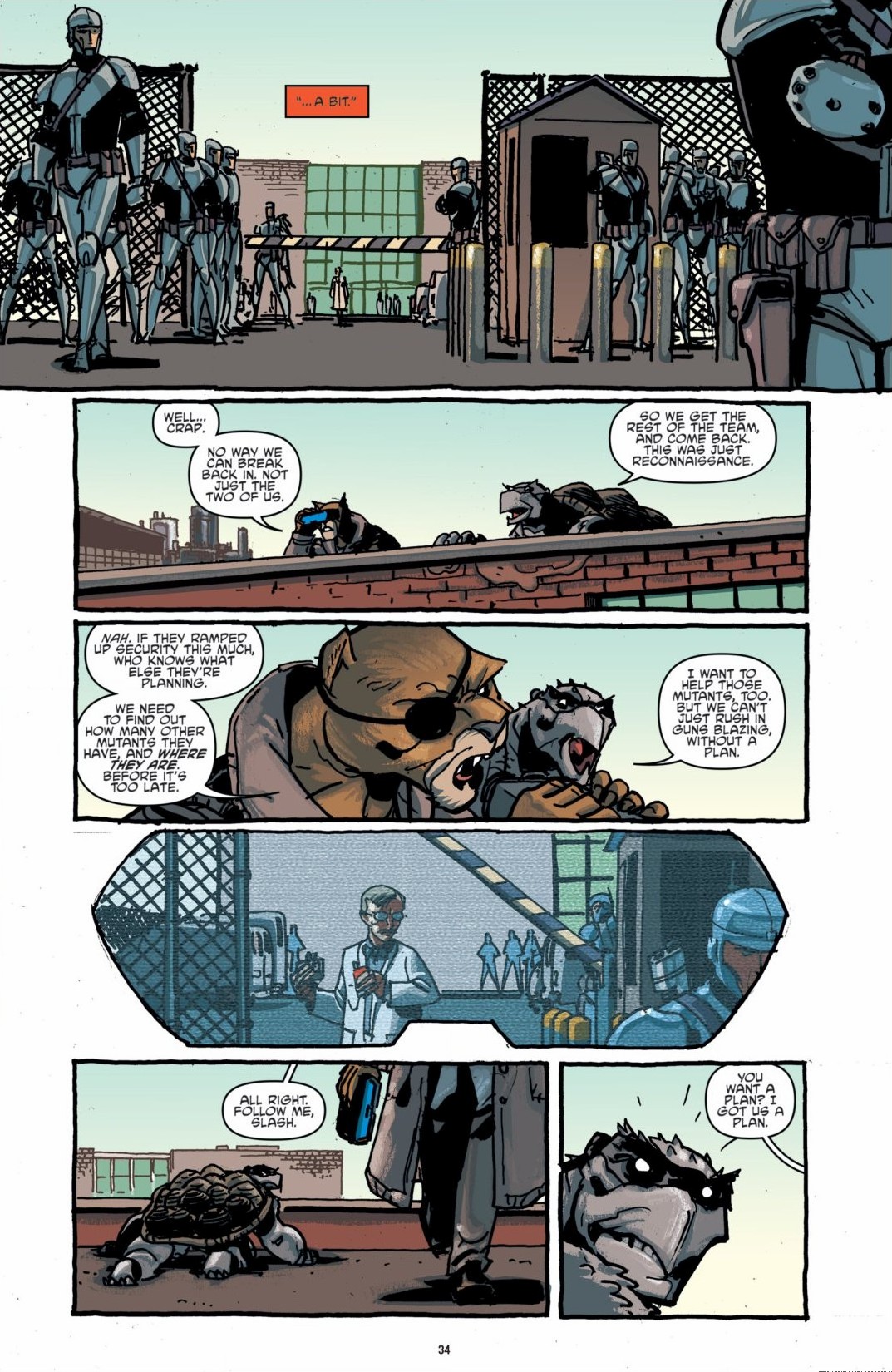 Read online Teenage Mutant Ninja Turtles: The IDW Collection comic -  Issue # TPB 6 (Part 1) - 33