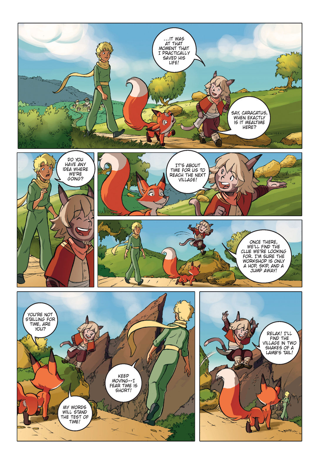 Read online The Little Prince comic -  Issue #18 - 20