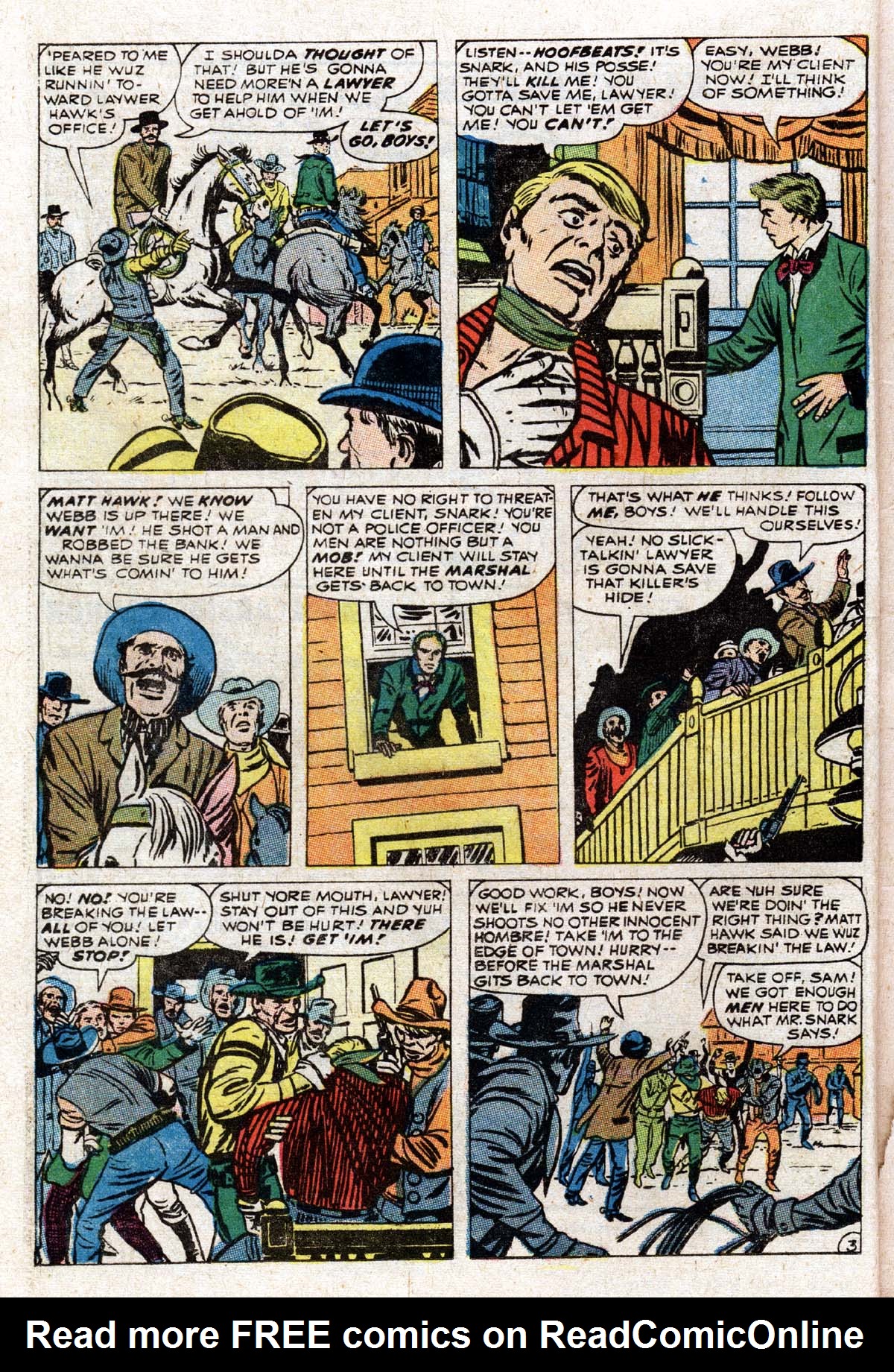 Read online The Mighty Marvel Western comic -  Issue #1 - 16