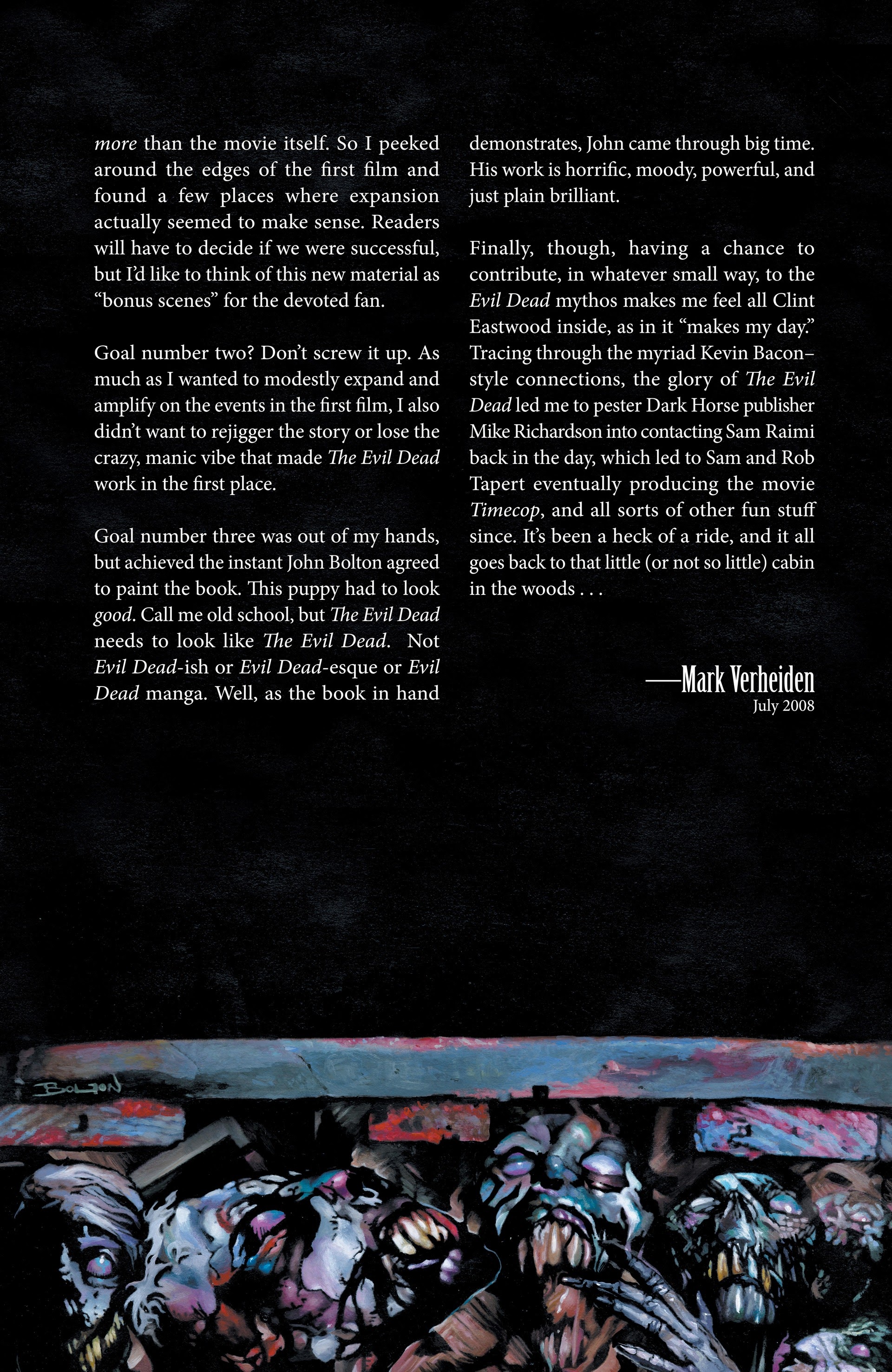 Read online The Evil Dead comic -  Issue # _40th Anniversary Edition - 106