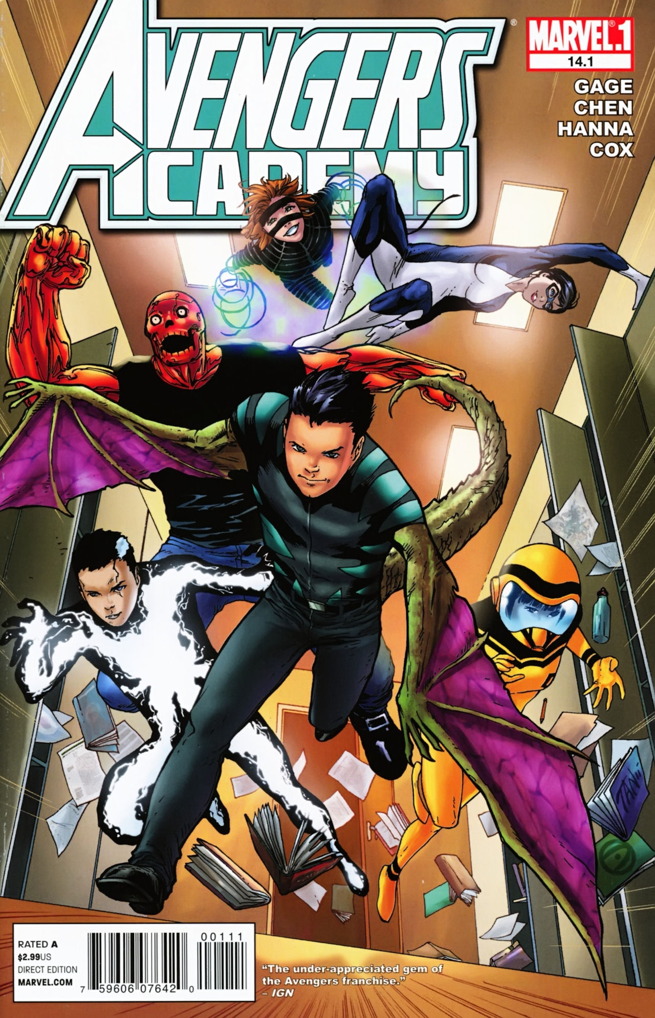 Read online Avengers Academy comic -  Issue #14.1 - 1