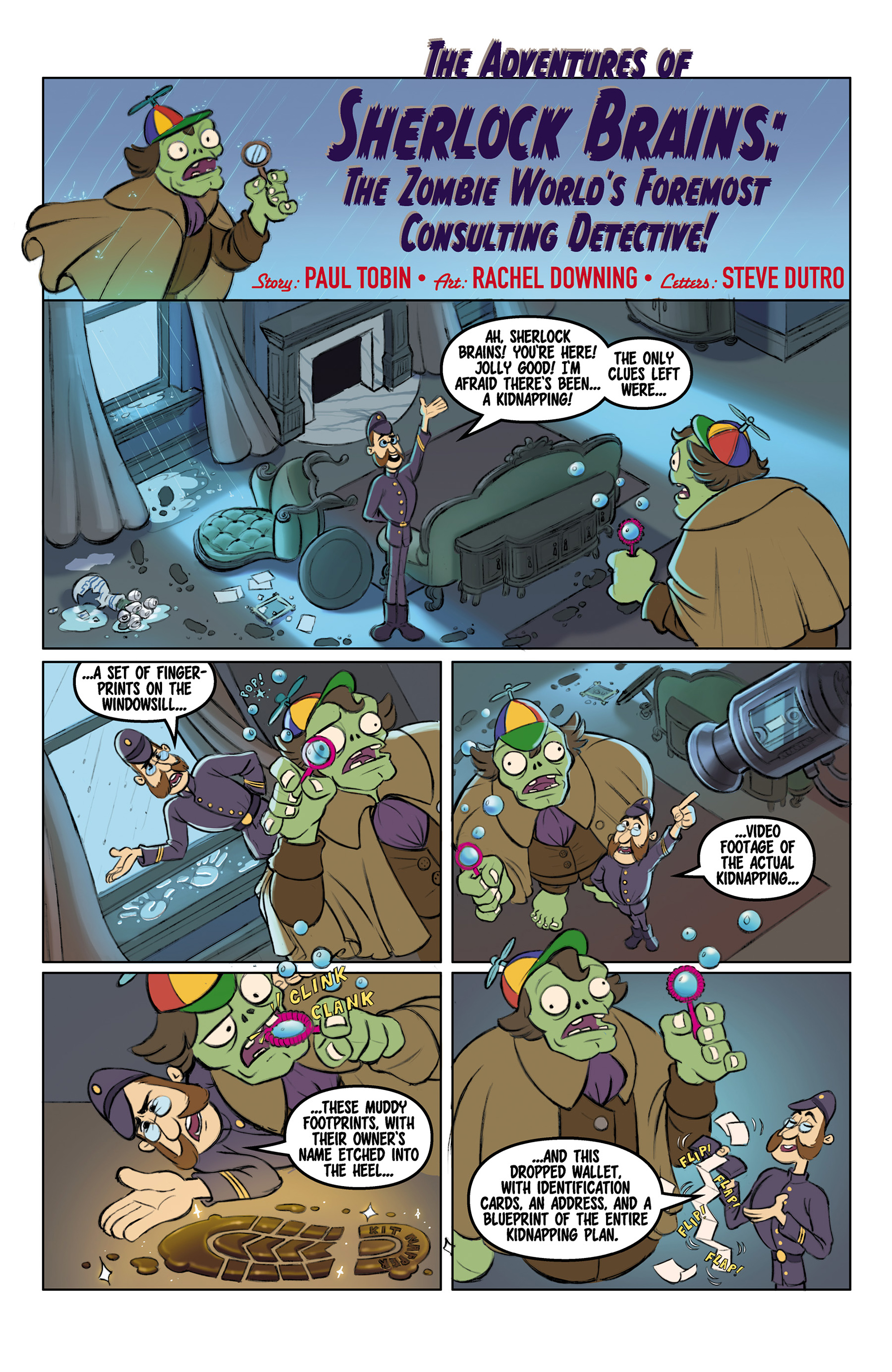 Read online Plants vs. Zombies: Boom Boom Mushroom comic -  Issue #11 - 23