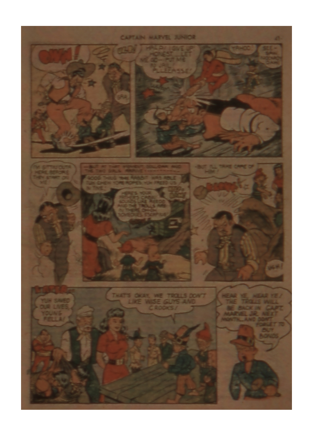 Read online Captain Marvel, Jr. comic -  Issue #3 - 41