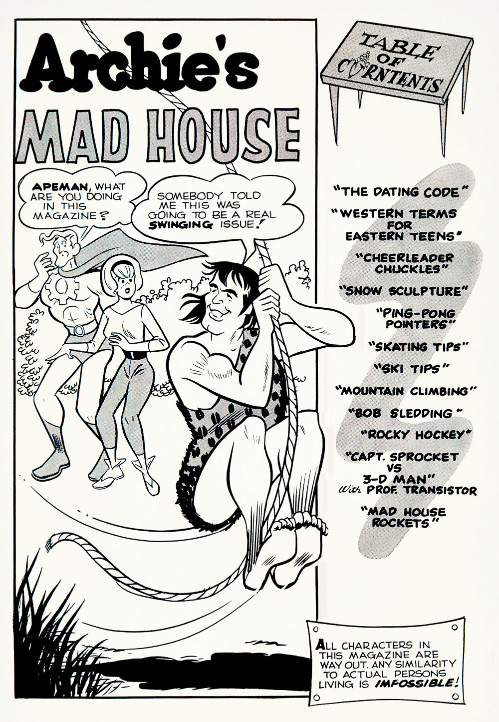 Read online Archie's Madhouse comic -  Issue #32 - 2