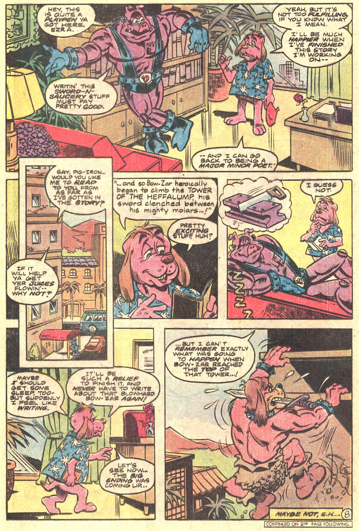 Read online Captain Carrot and His Amazing Zoo Crew! comic -  Issue #7 - 9