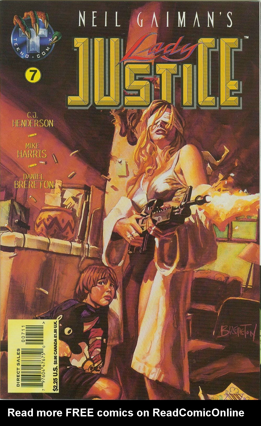 Read online Neil Gaiman's Lady Justice comic -  Issue #7 - 1