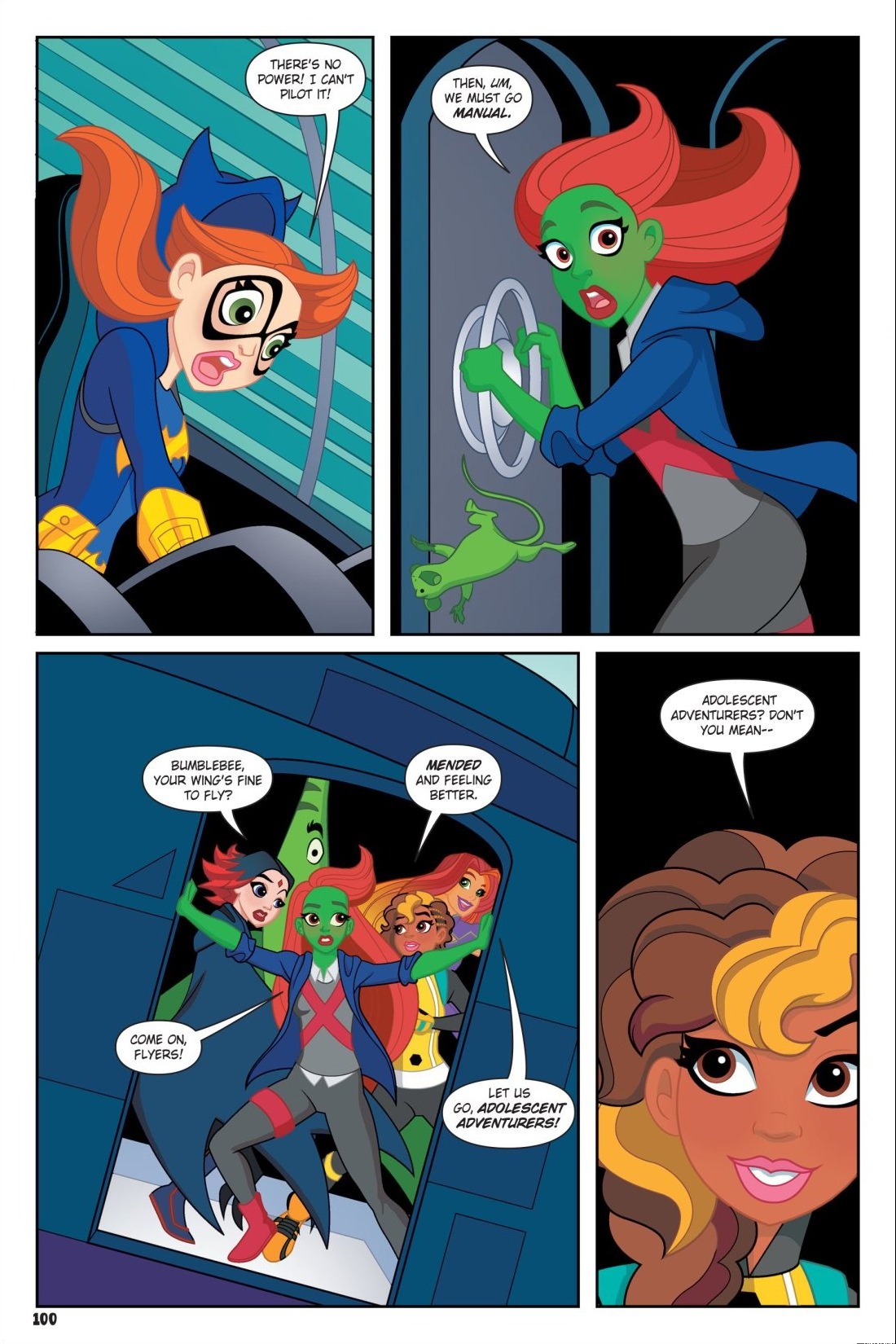 Read online DC Super Hero Girls: Search for Atlantis comic -  Issue # TPB - 98