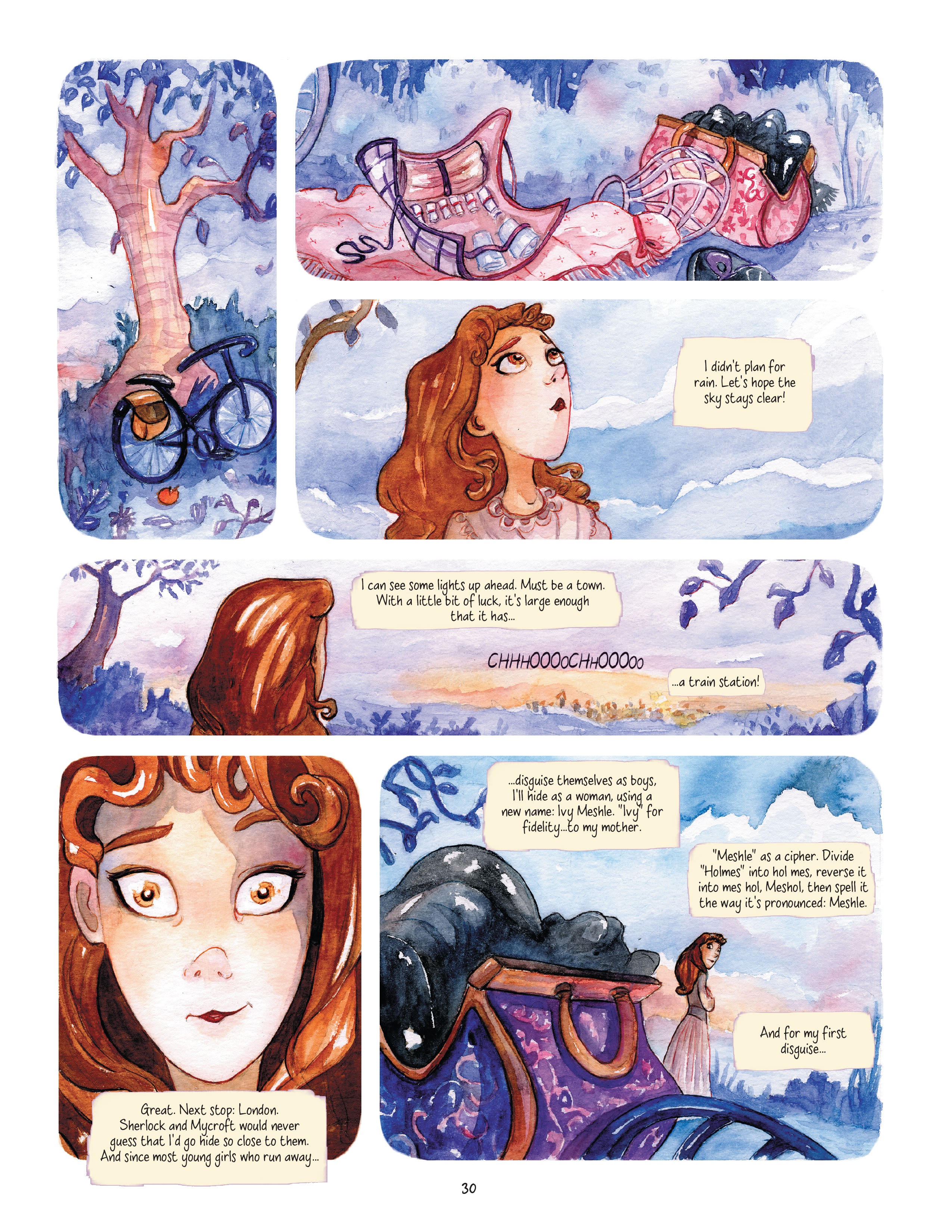 Read online An Enola Holmes Mystery comic -  Issue #1 - 32