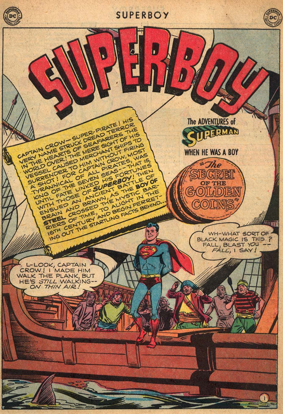 Read online Superboy (1949) comic -  Issue #15 - 2