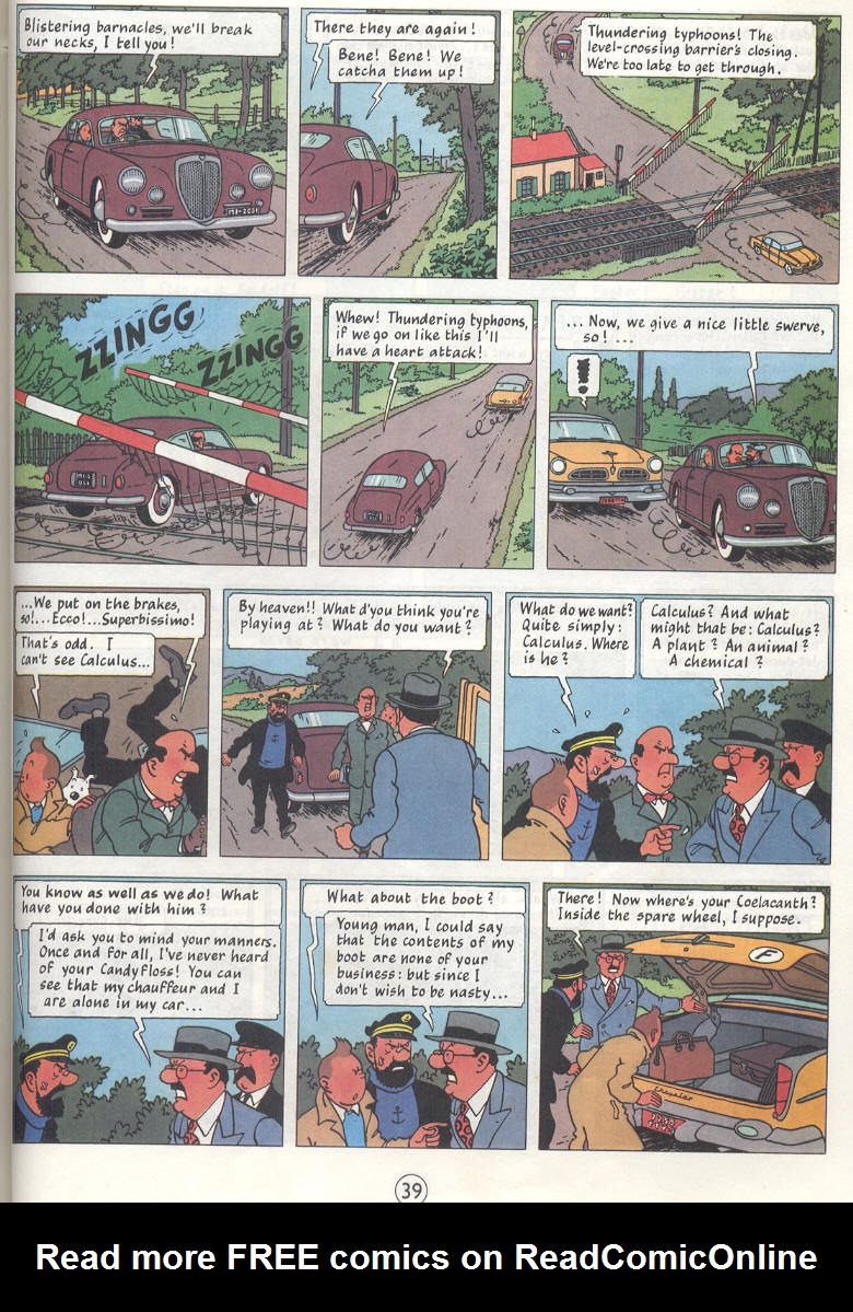 The Adventures of Tintin #18 #18 - English 40