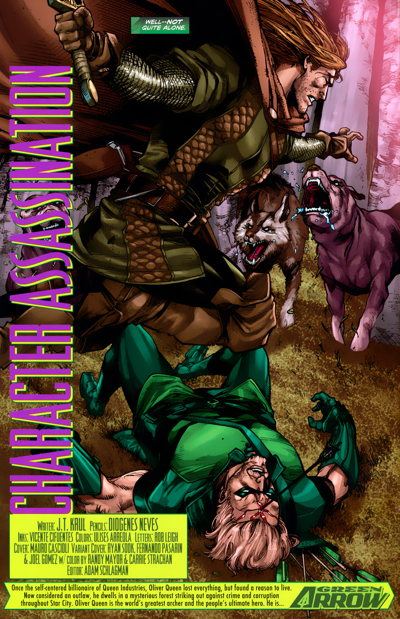 Read online Green Arrow [II] comic -  Issue #3 - 4