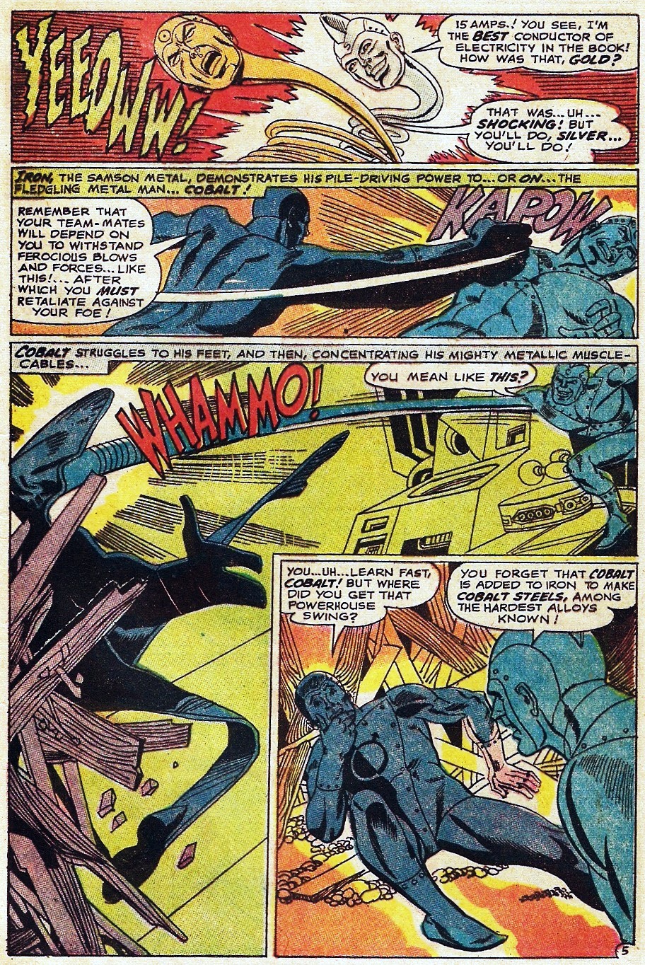 Read online Metal Men (1963) comic -  Issue #31 - 9