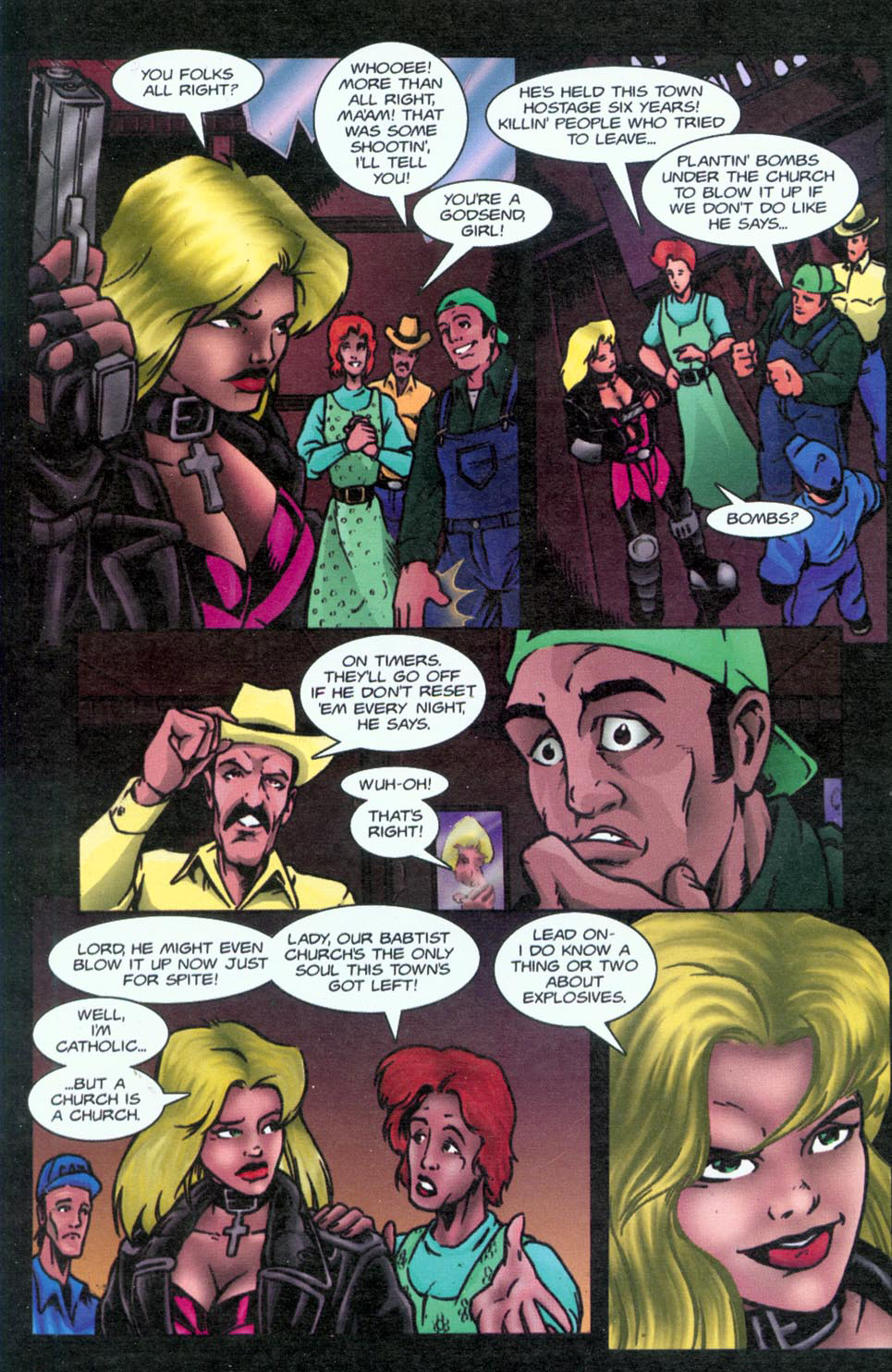 Read online Shotgun Mary:  Deviltown comic -  Issue # Full - 7
