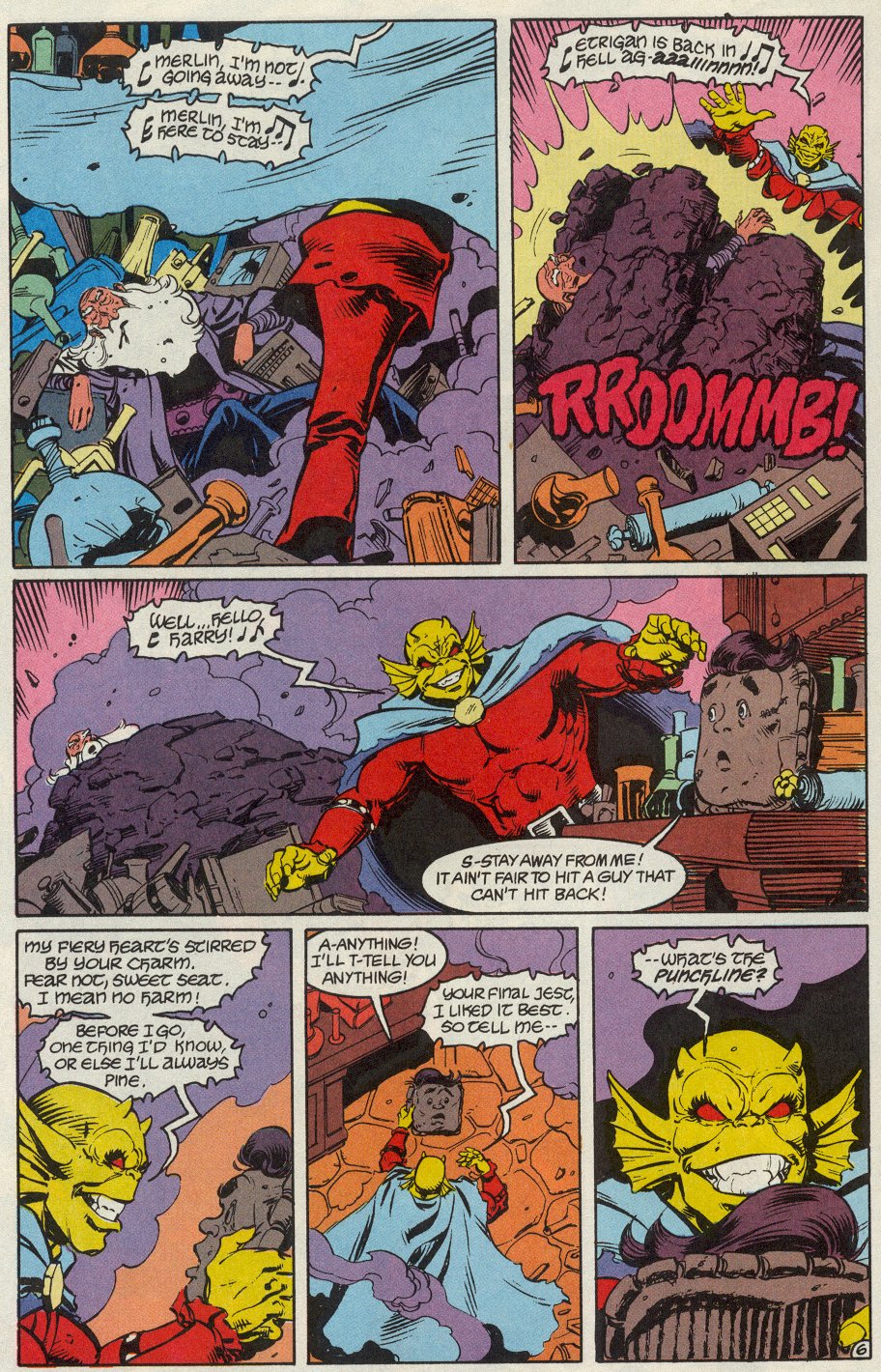 Read online The Demon (1990) comic -  Issue #6 - 7