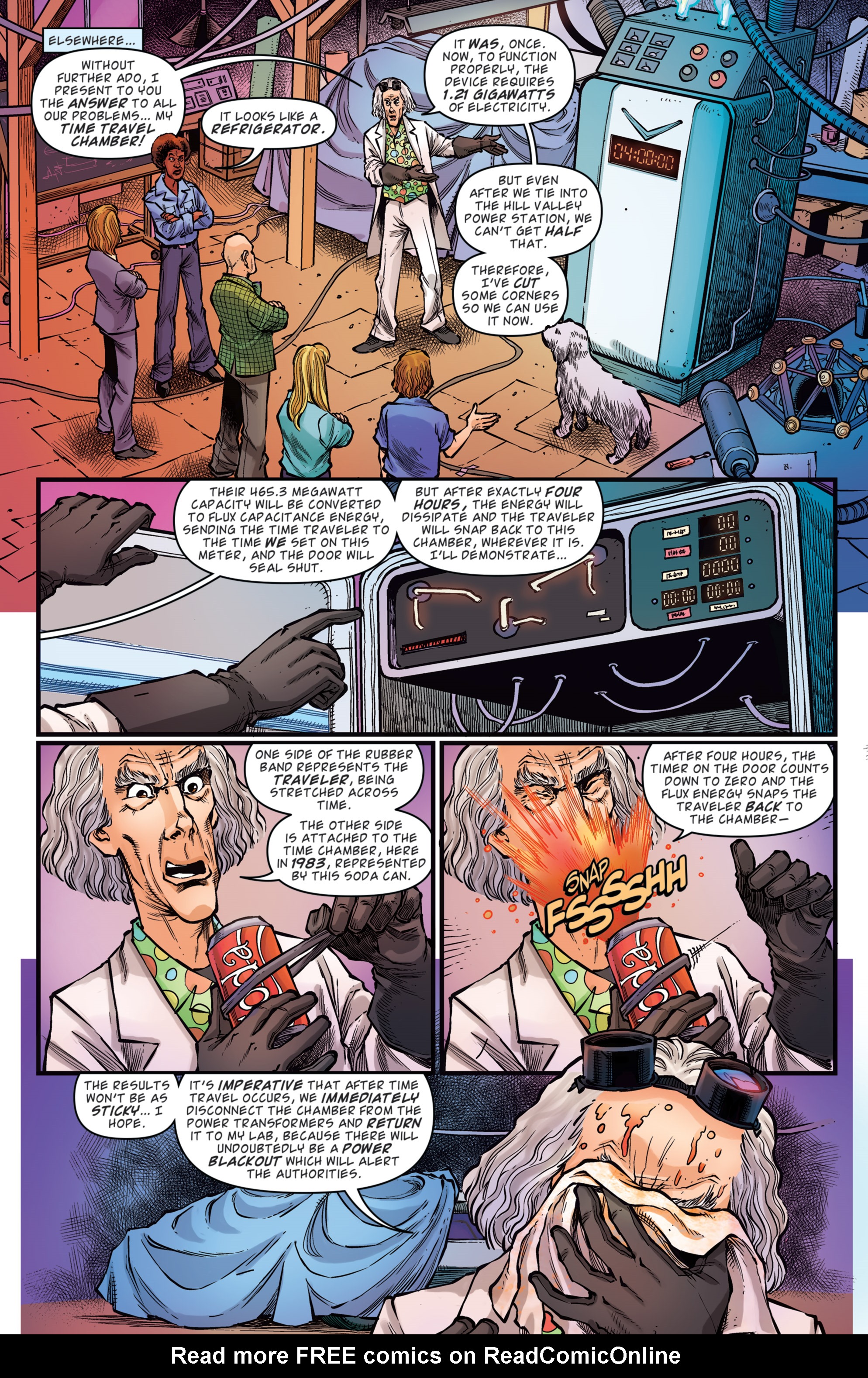 Read online Back to the Future: Biff to the Future comic -  Issue #5 - 5