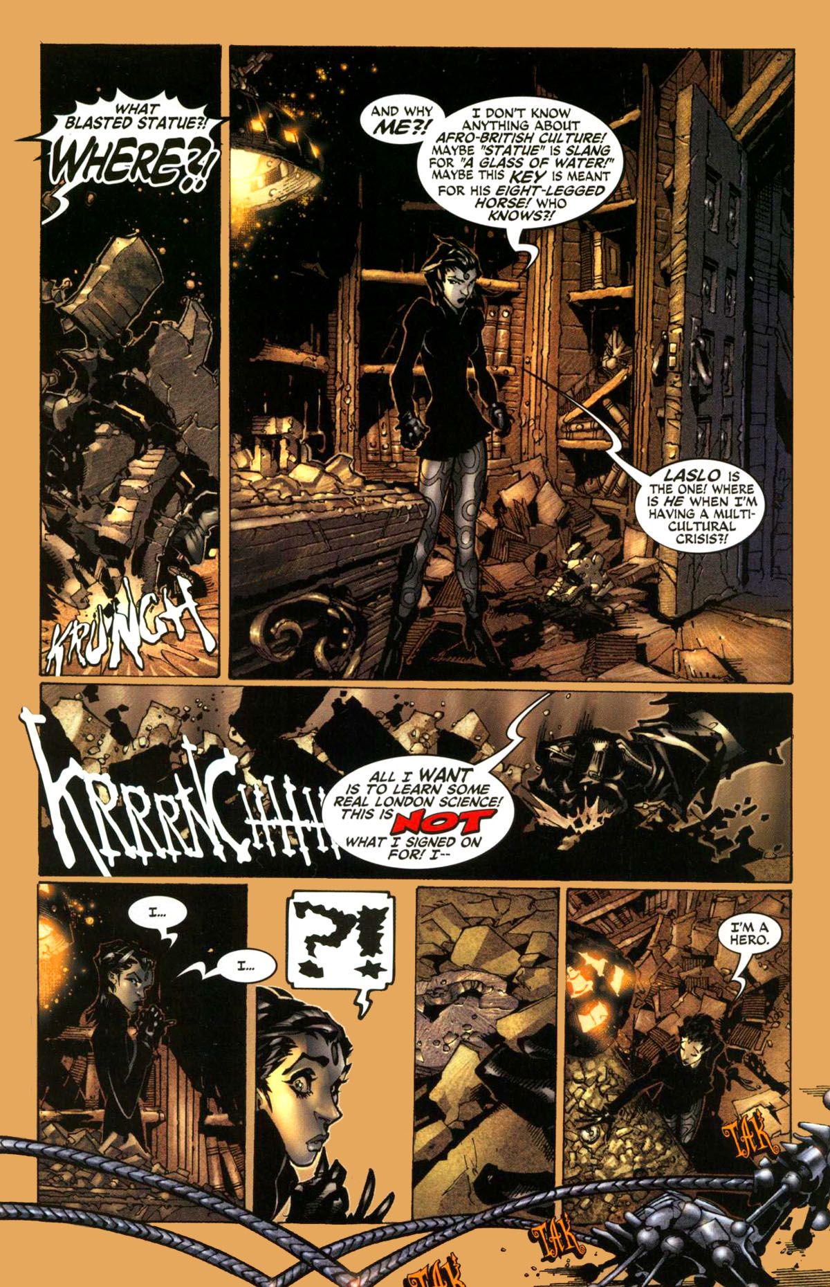 Read online Steampunk comic -  Issue #11 - 12