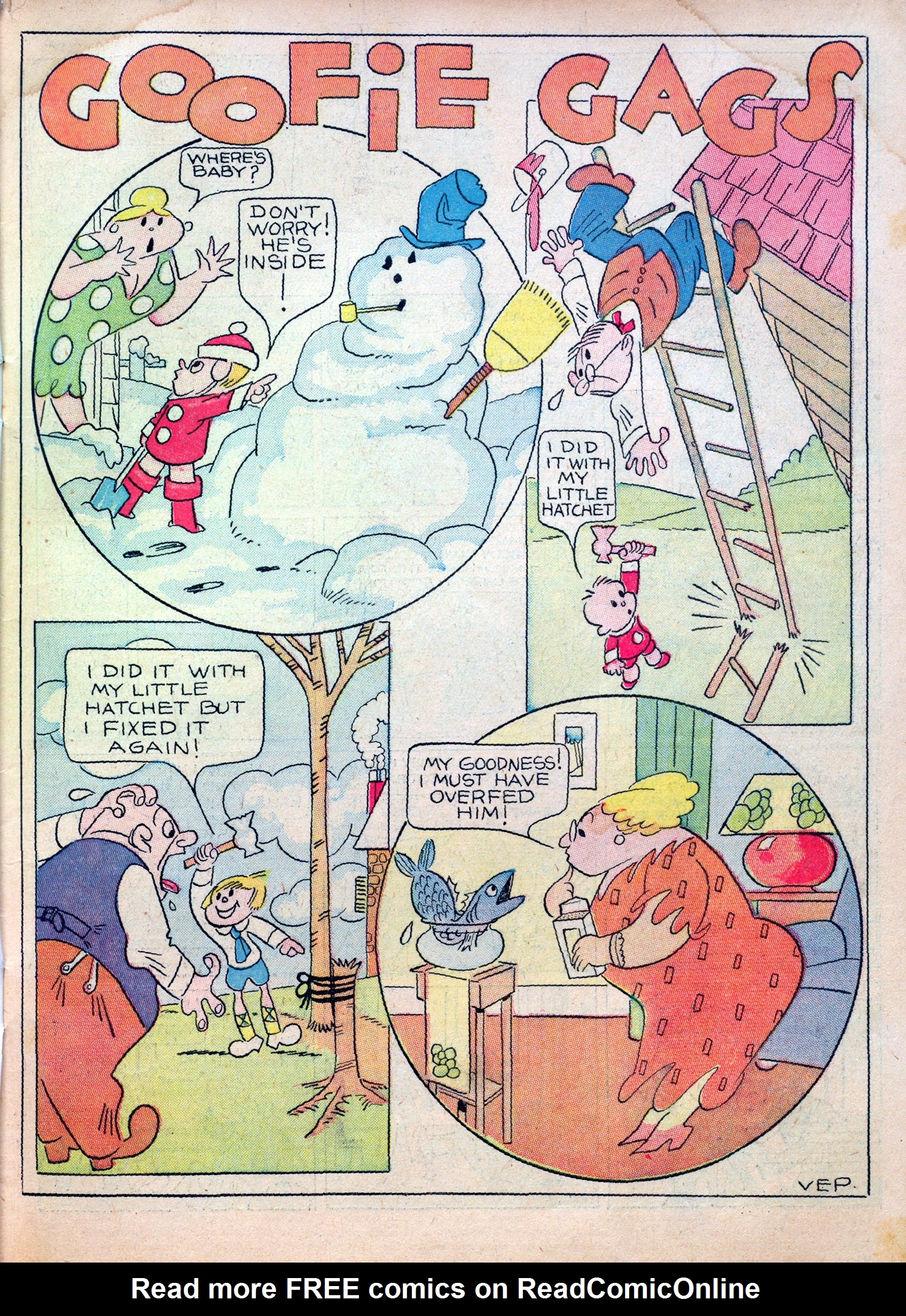 Read online Famous Funnies comic -  Issue #19 - 3