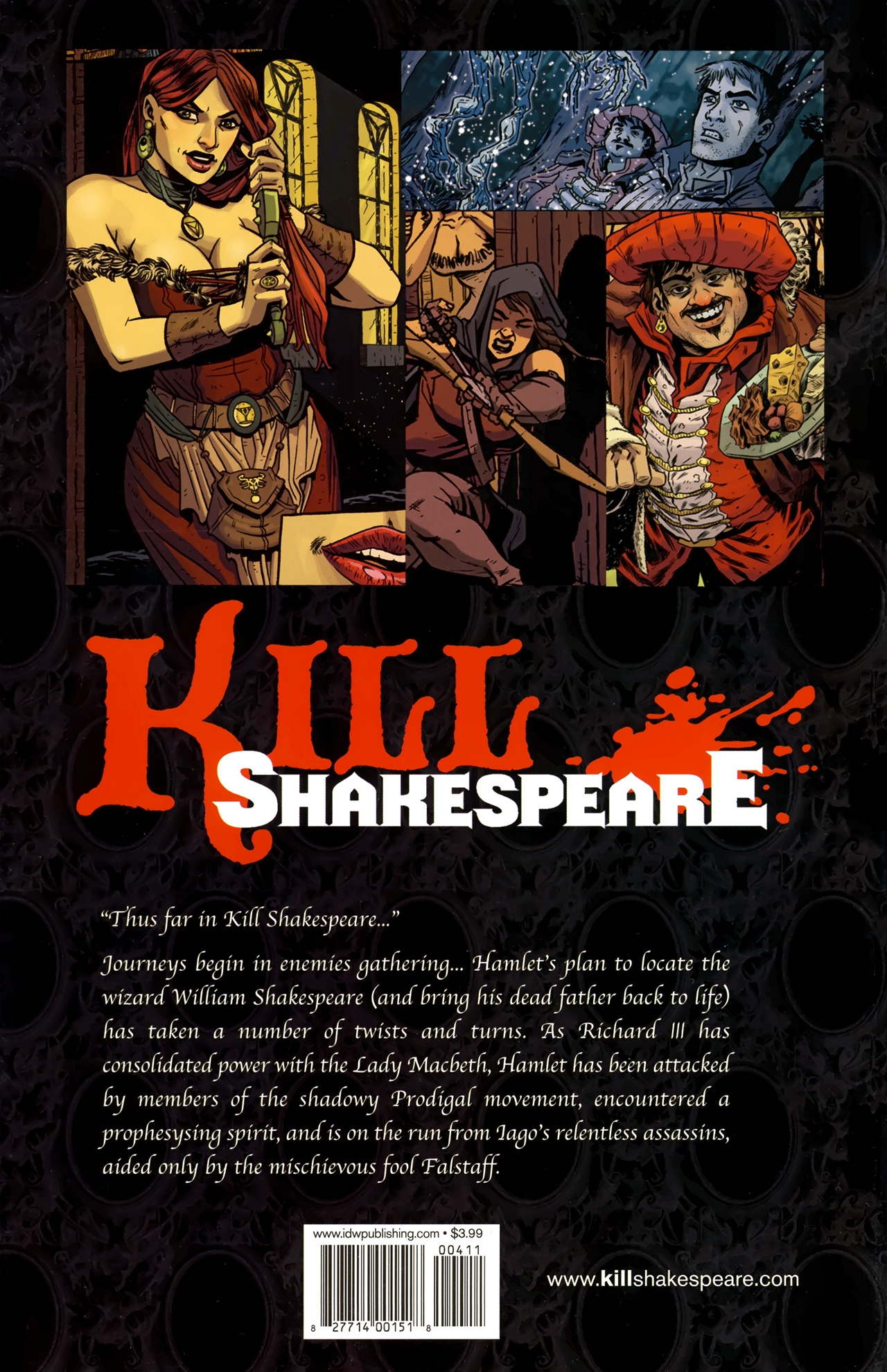 Read online Kill Shakespeare comic -  Issue #4 - 32