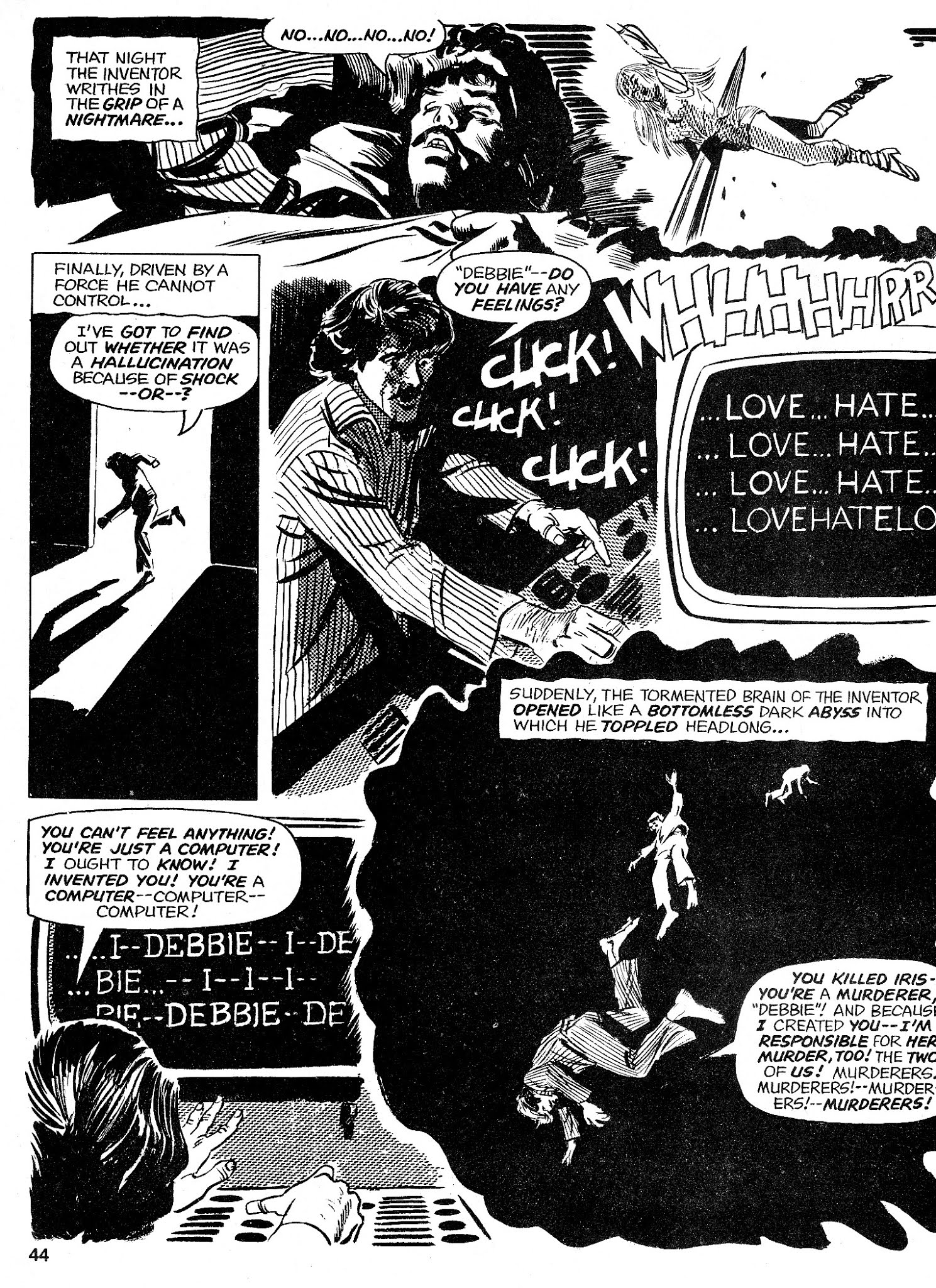 Read online Nightmare (1970) comic -  Issue #6 - 38