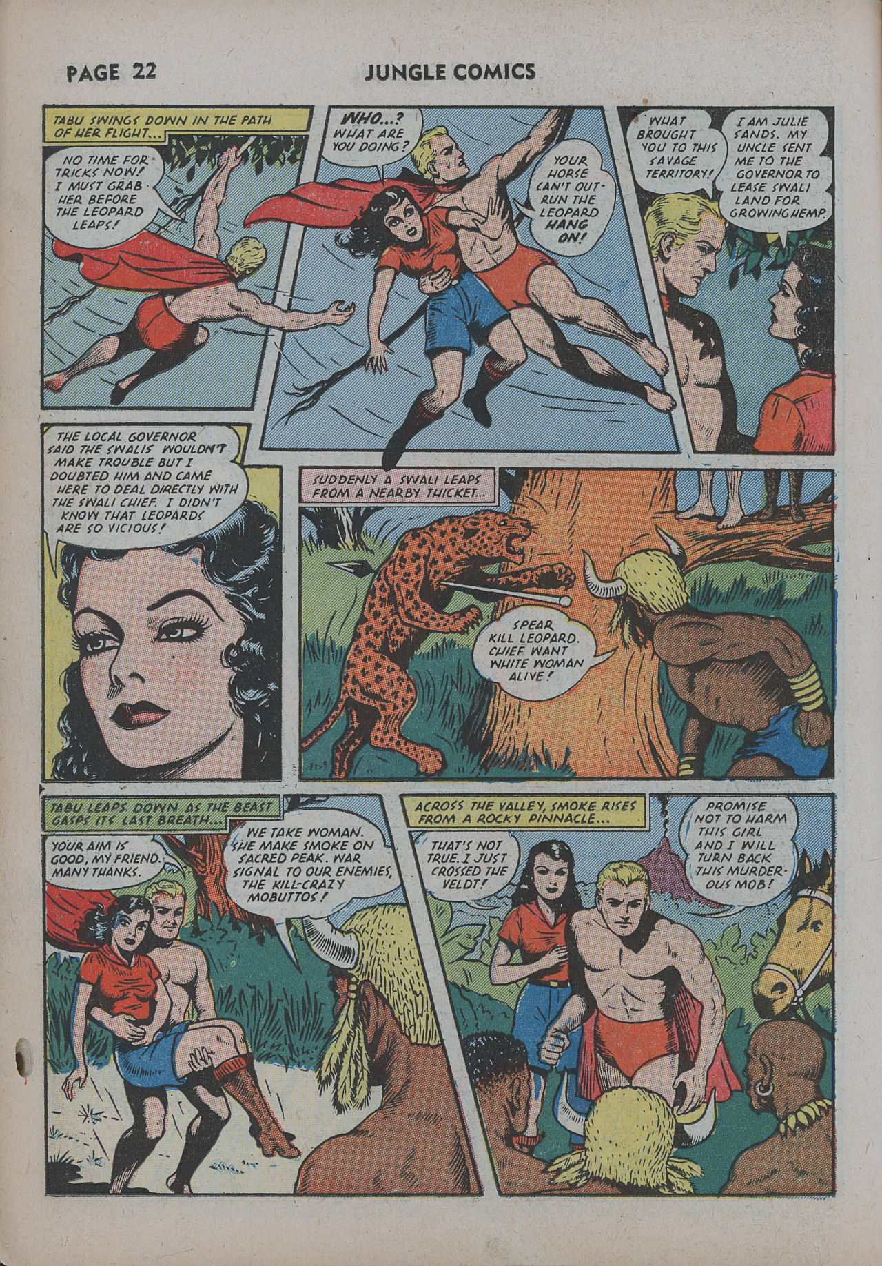 Read online Jungle Comics comic -  Issue #31 - 25