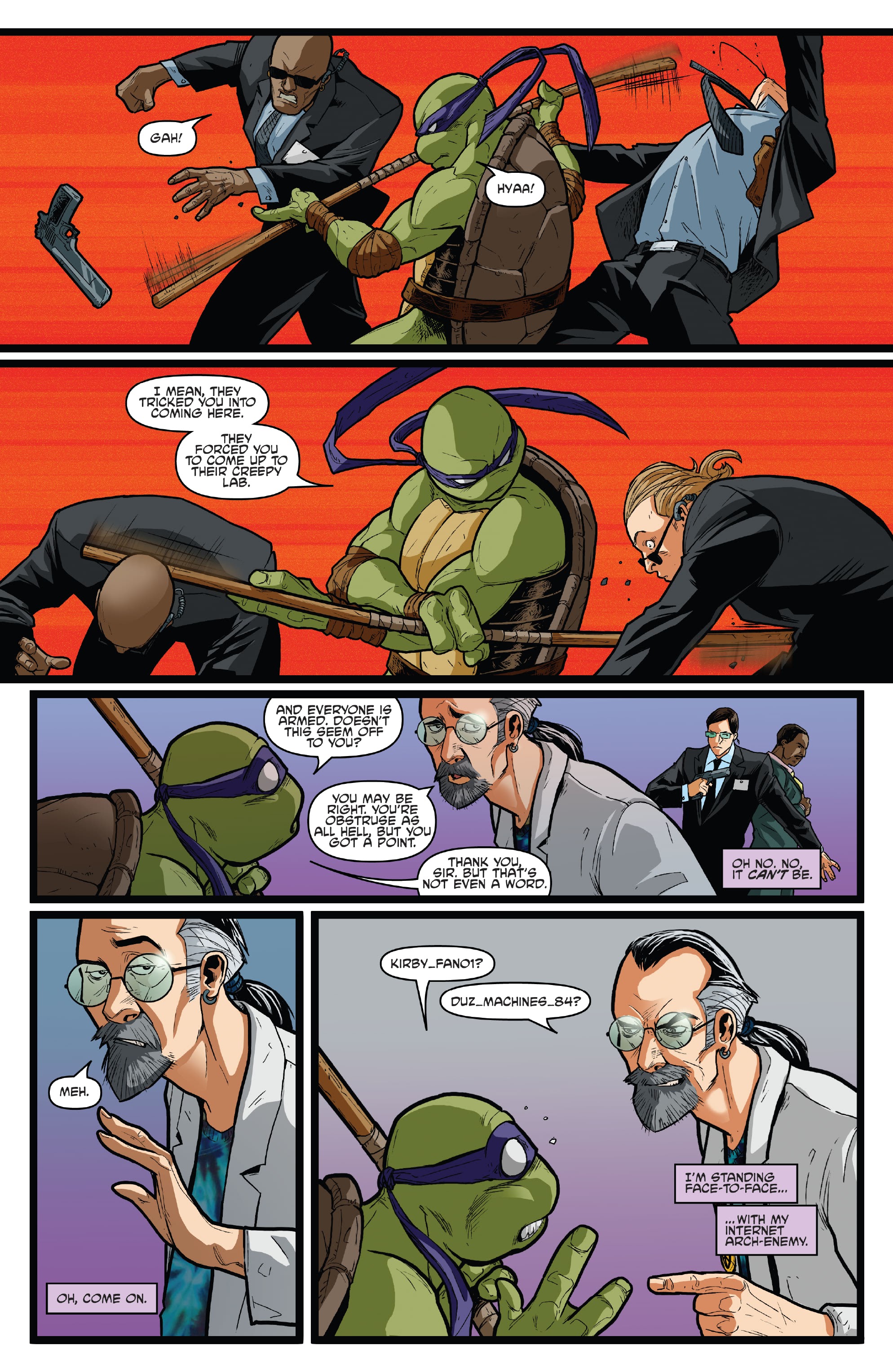 Read online Teenage Mutant Ninja Turtles: Best Of comic -  Issue # Donatello - 45