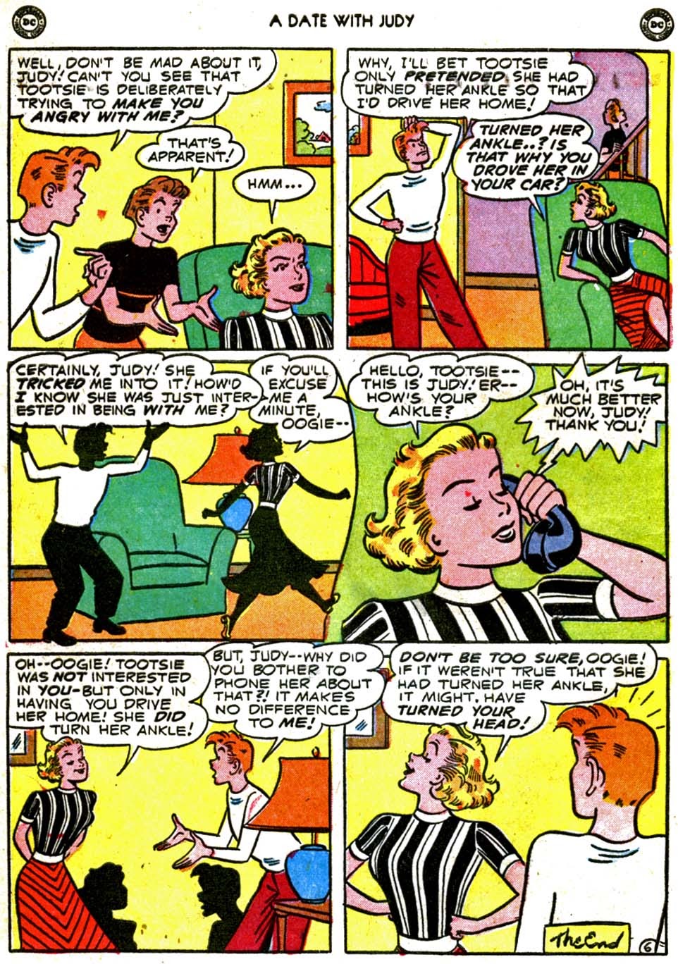 Read online A Date with Judy comic -  Issue #16 - 8