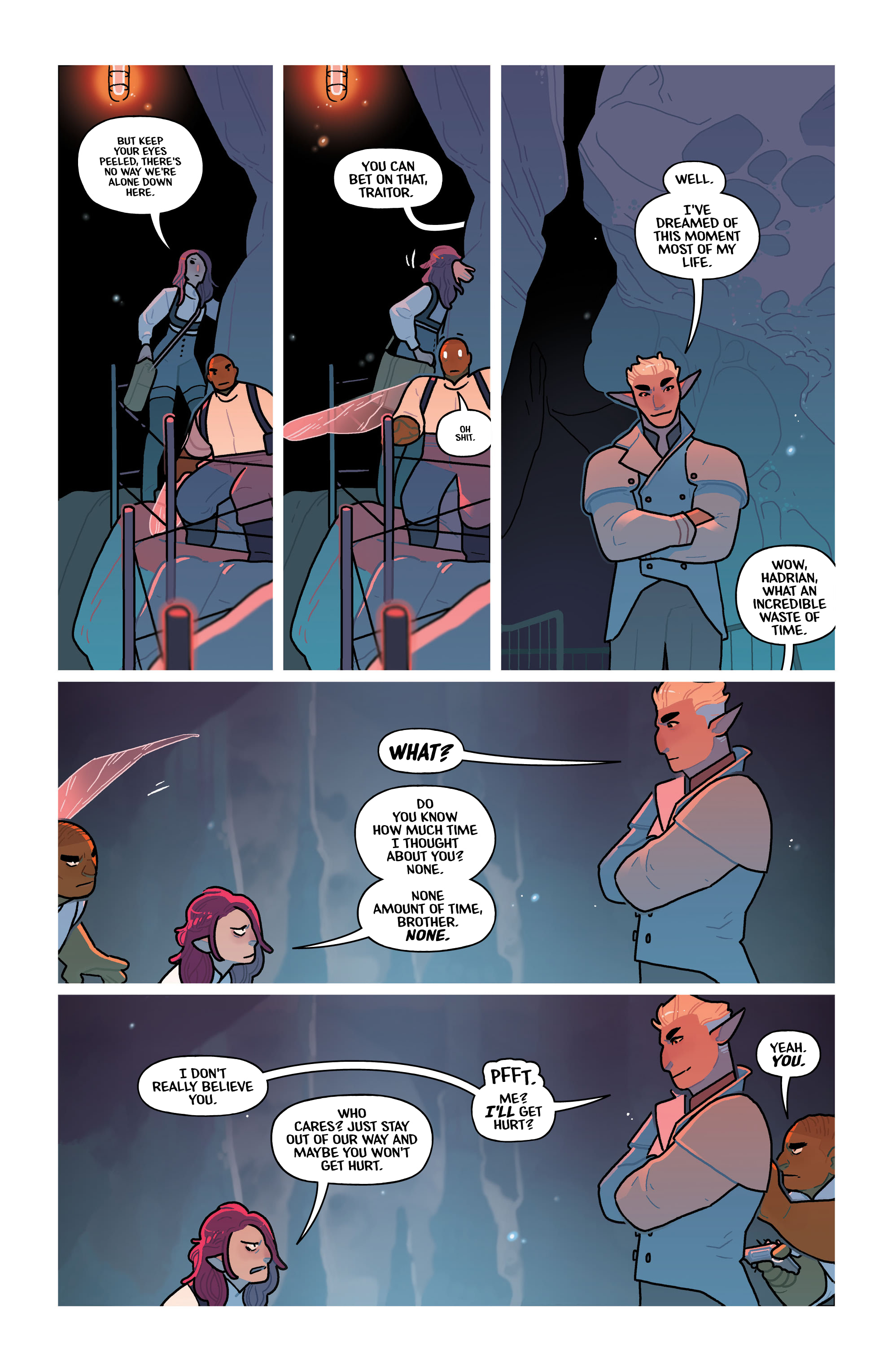 Read online Black Cloak comic -  Issue #5 - 23