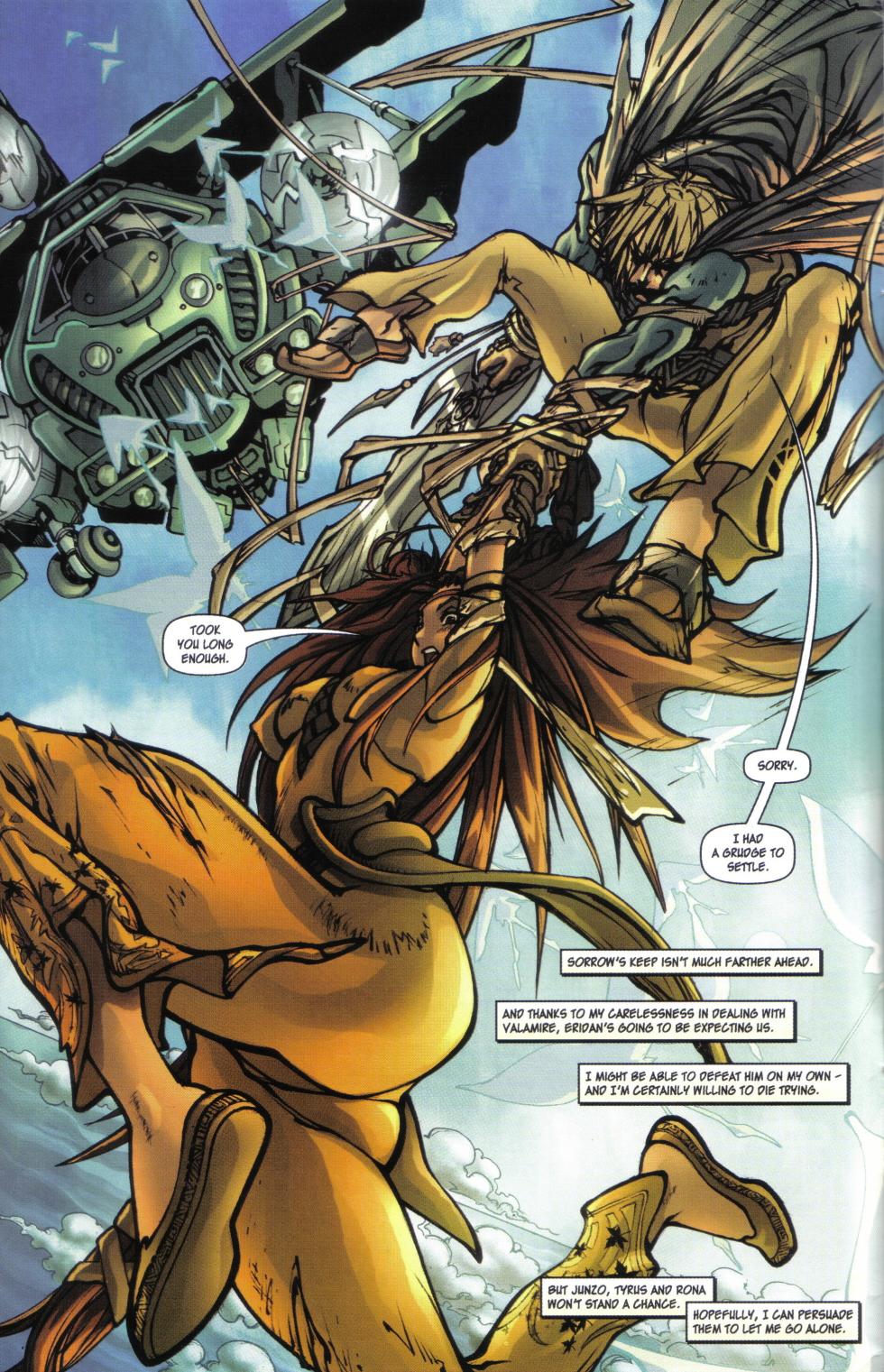Read online Legacy (2002) comic -  Issue #4 - 5