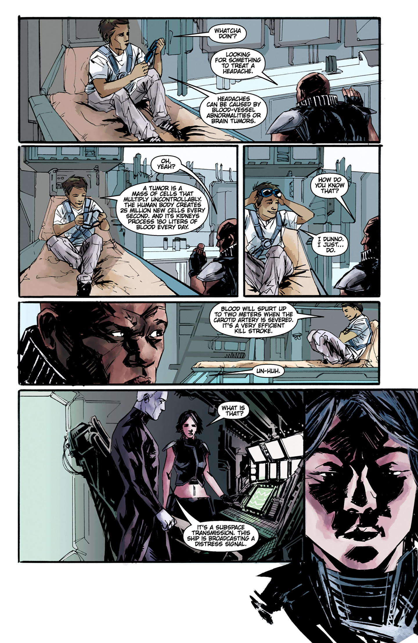 Read online Dark Matter comic -  Issue #1 - 22