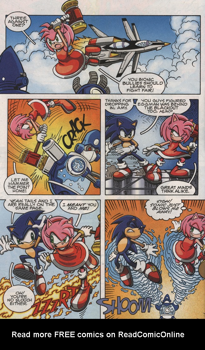 Read online Sonic X comic -  Issue #28 - 16