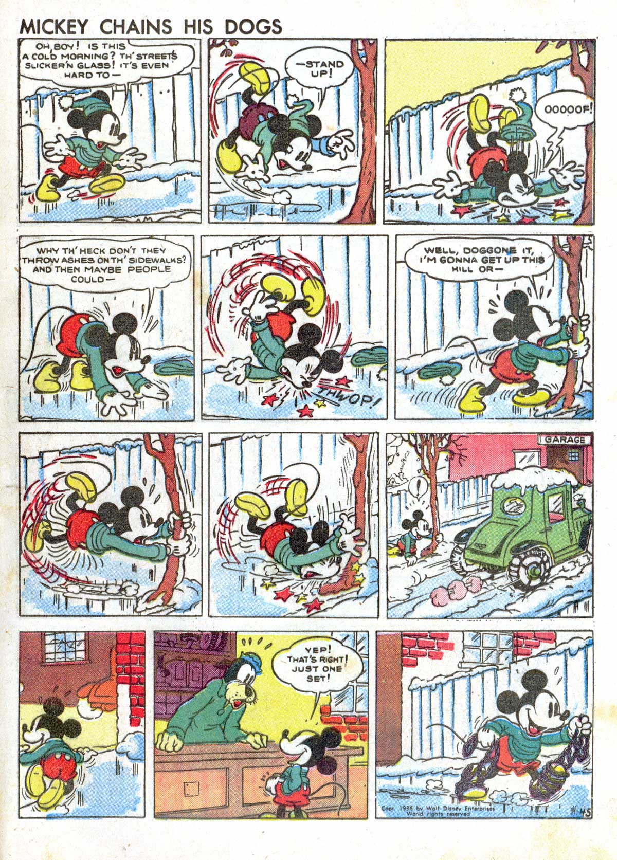 Read online Walt Disney's Comics and Stories comic -  Issue #3 - 55