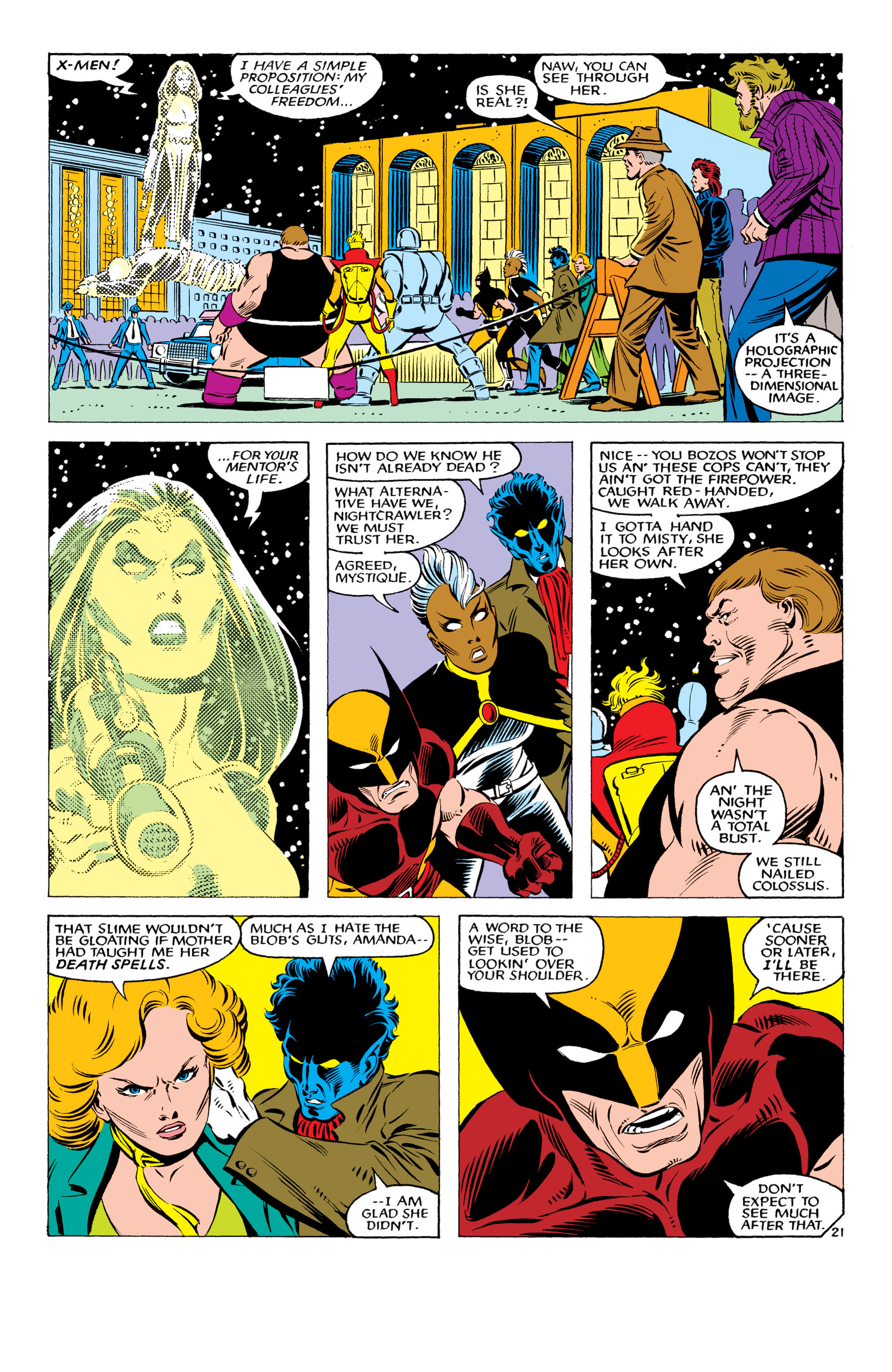 Read online Uncanny X-Men (1963) comic -  Issue #178 - 22