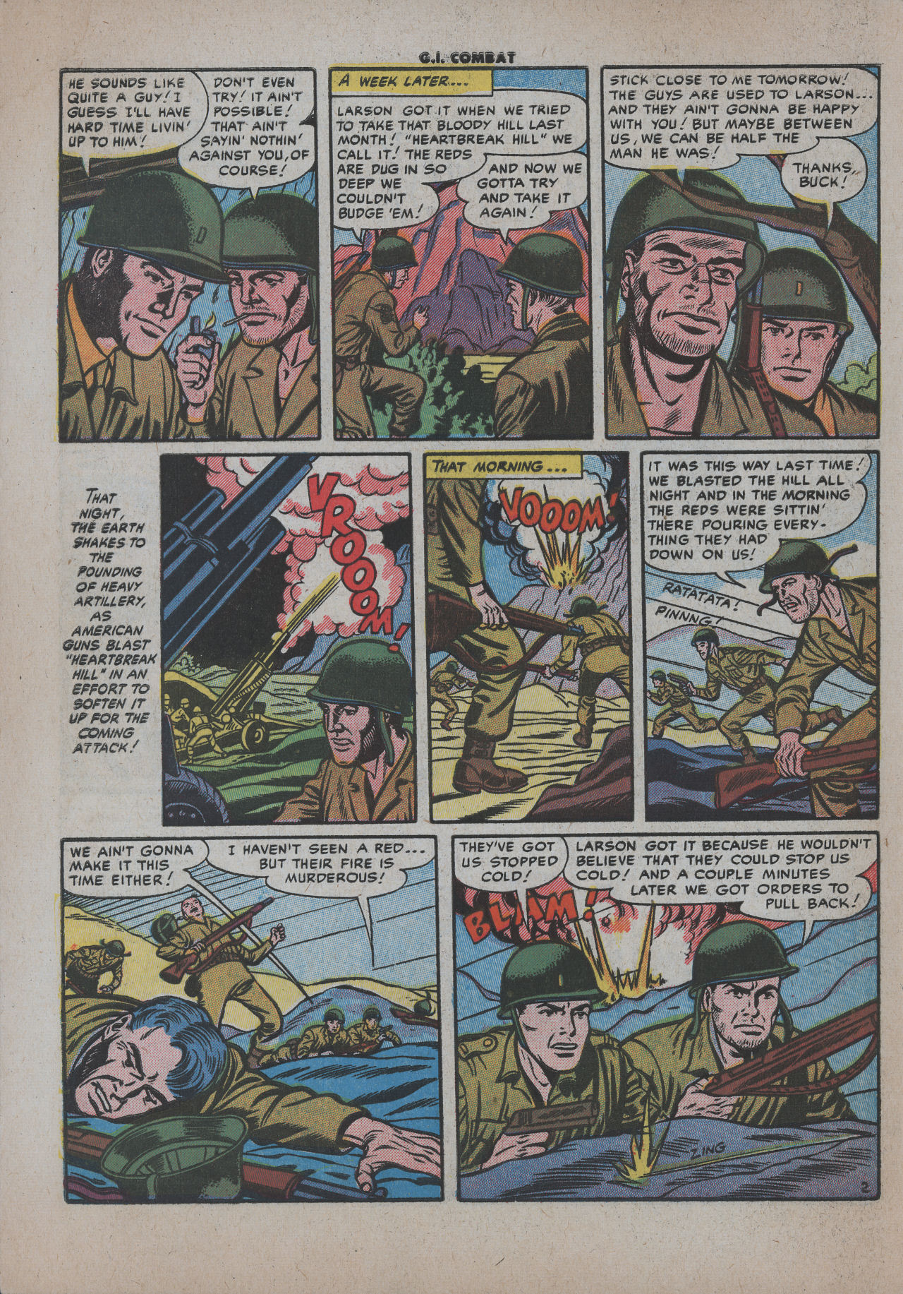 Read online G.I. Combat (1952) comic -  Issue #31 - 28
