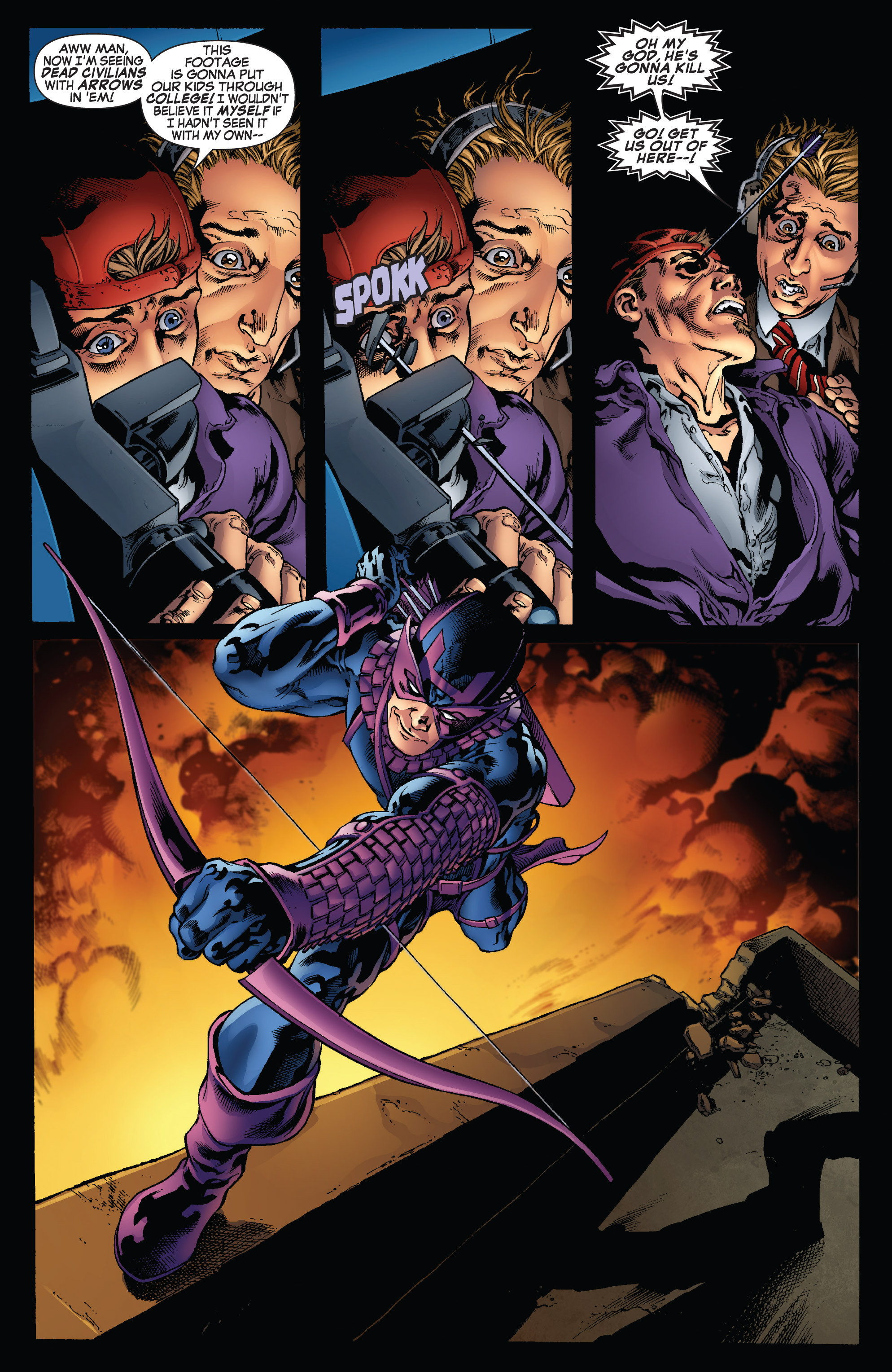Read online Dark Reign: Hawkeye comic -  Issue #2 - 4