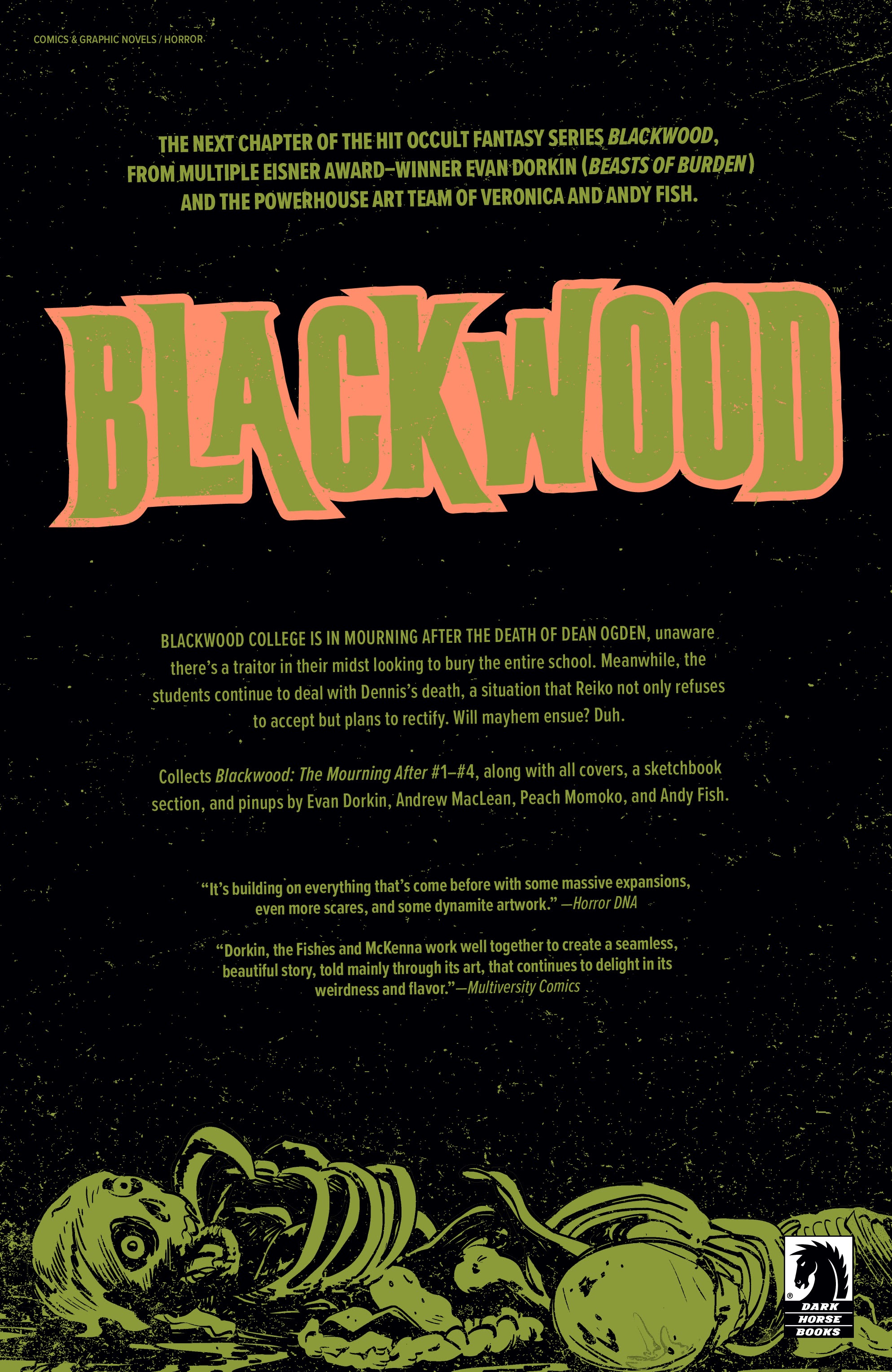 Read online Blackwood: The Mourning After comic -  Issue # _TPB - 118