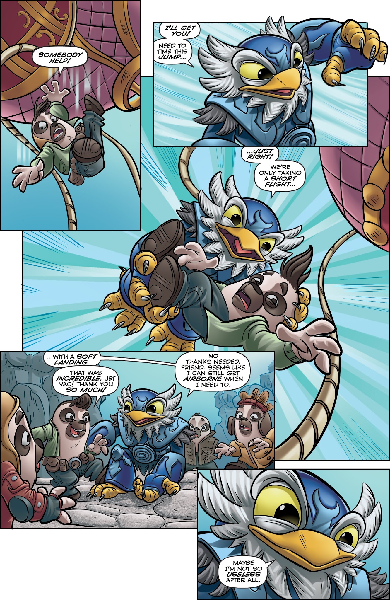Read online Skylanders Quarterly-Spyro & Friends: Full Blast comic -  Issue # Full - 29