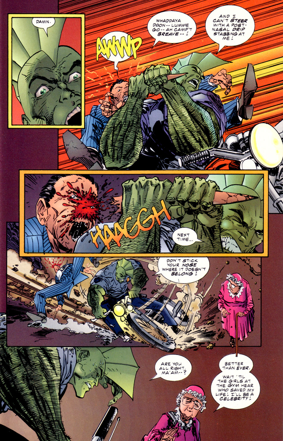 Read online The Savage Dragon/Destroyer Duck comic -  Issue # Full - 7