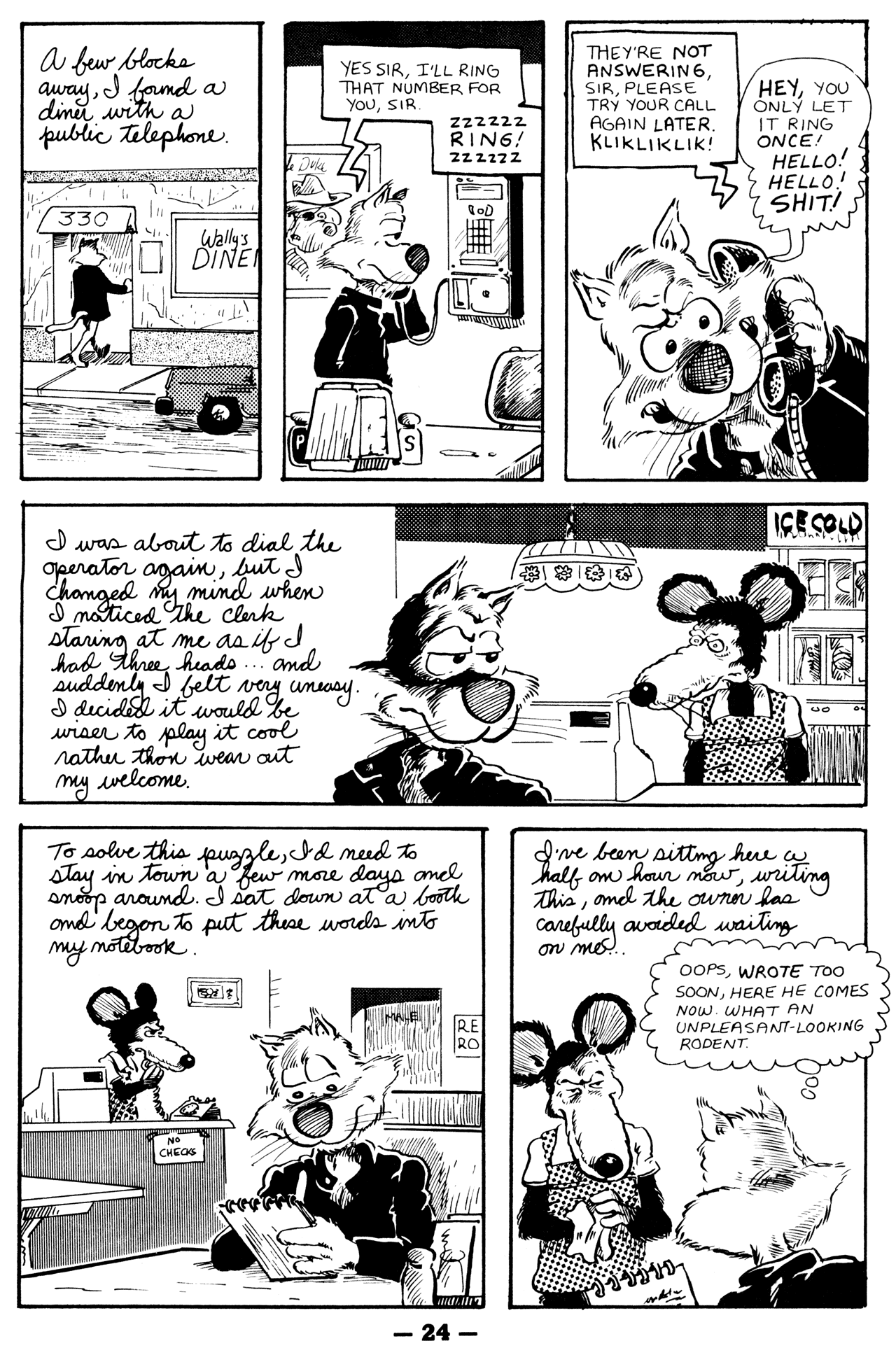 Read online Critters comic -  Issue #10 - 26