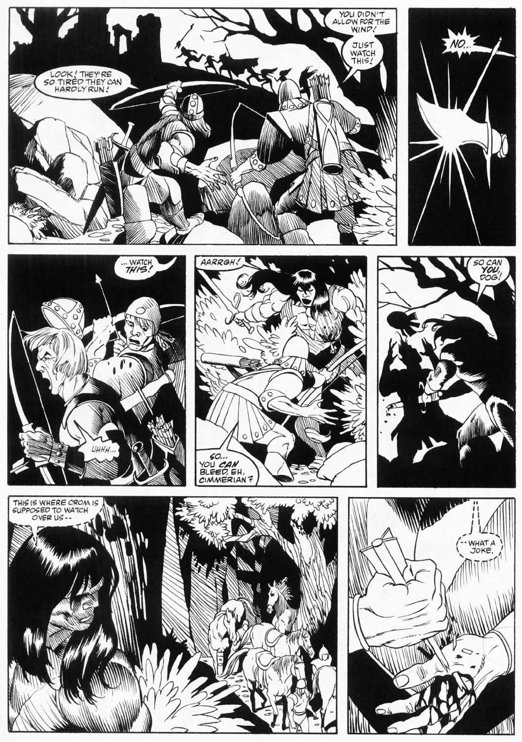 Read online The Savage Sword Of Conan comic -  Issue #157 - 42
