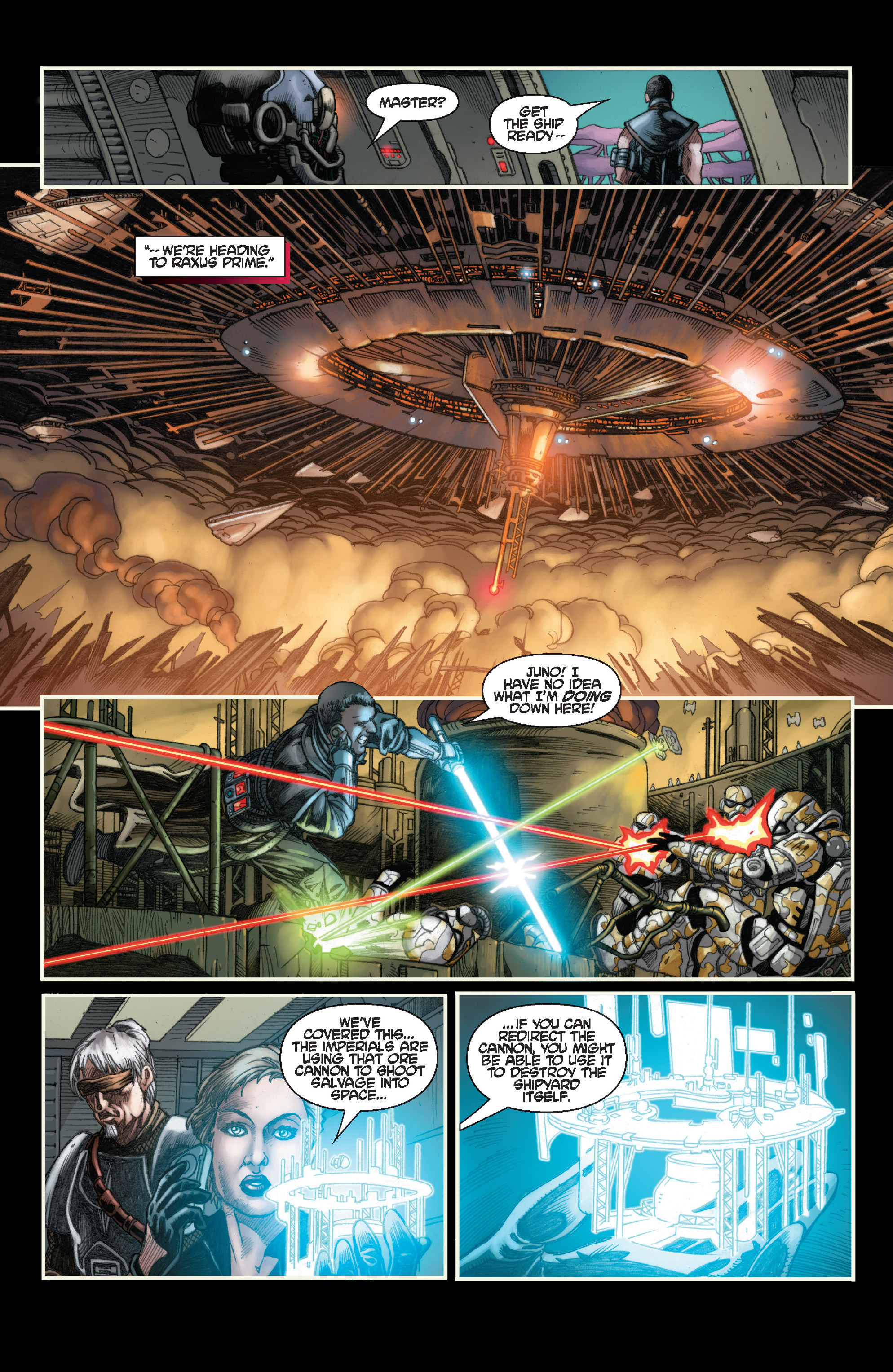 Read online Star Wars: The Force Unleashed comic -  Issue # Full - 87