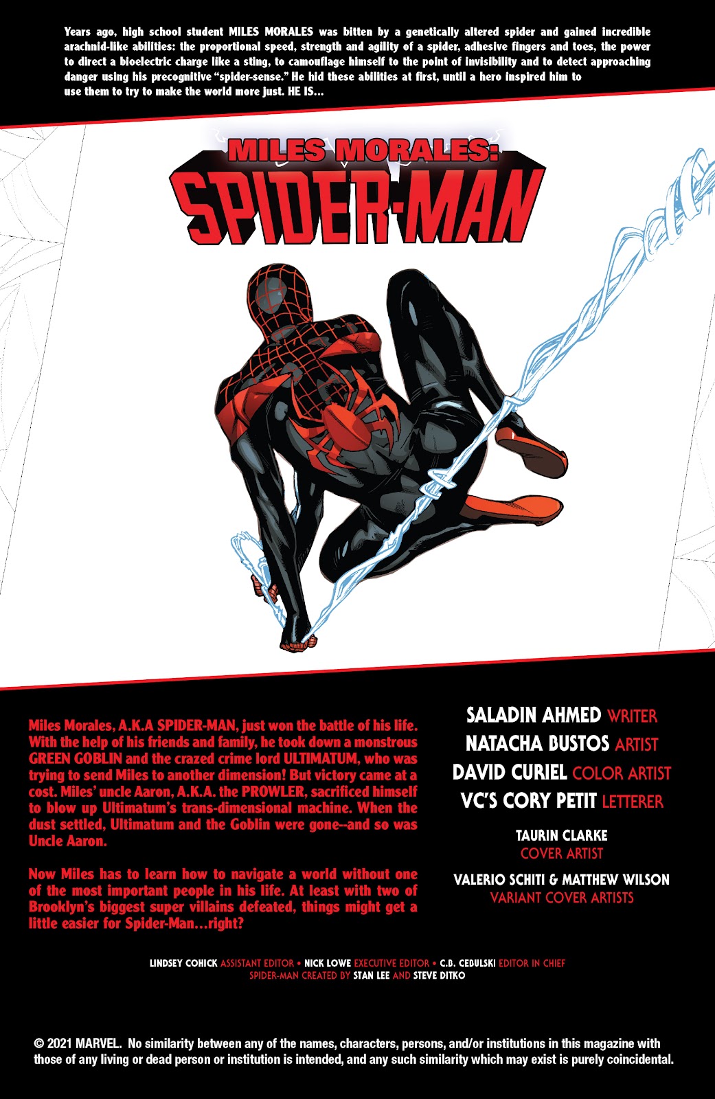 Miles Morales: Spider-Man issue 22 - Page 3