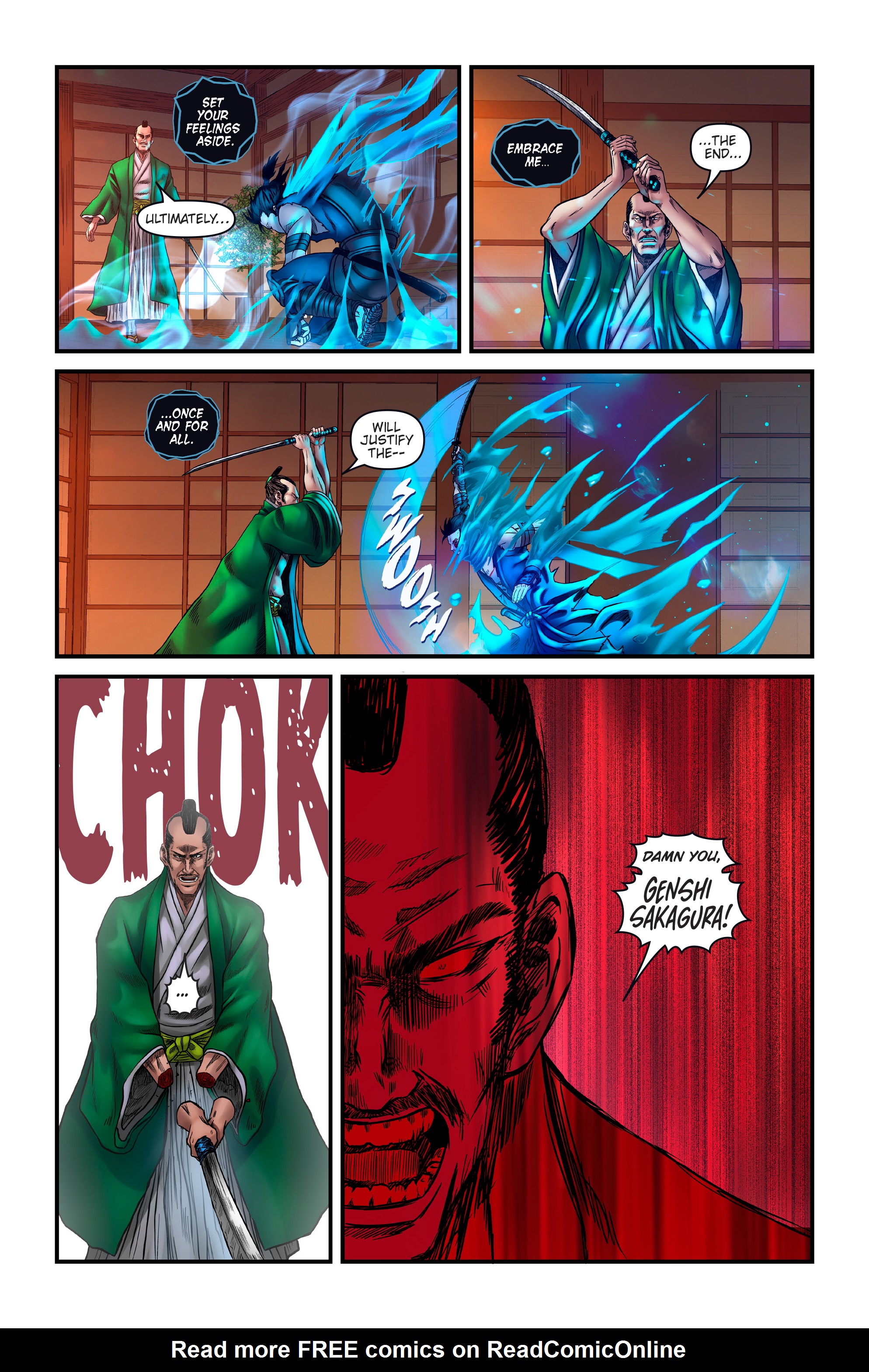 Read online Honor and Curse comic -  Issue #6 - 12