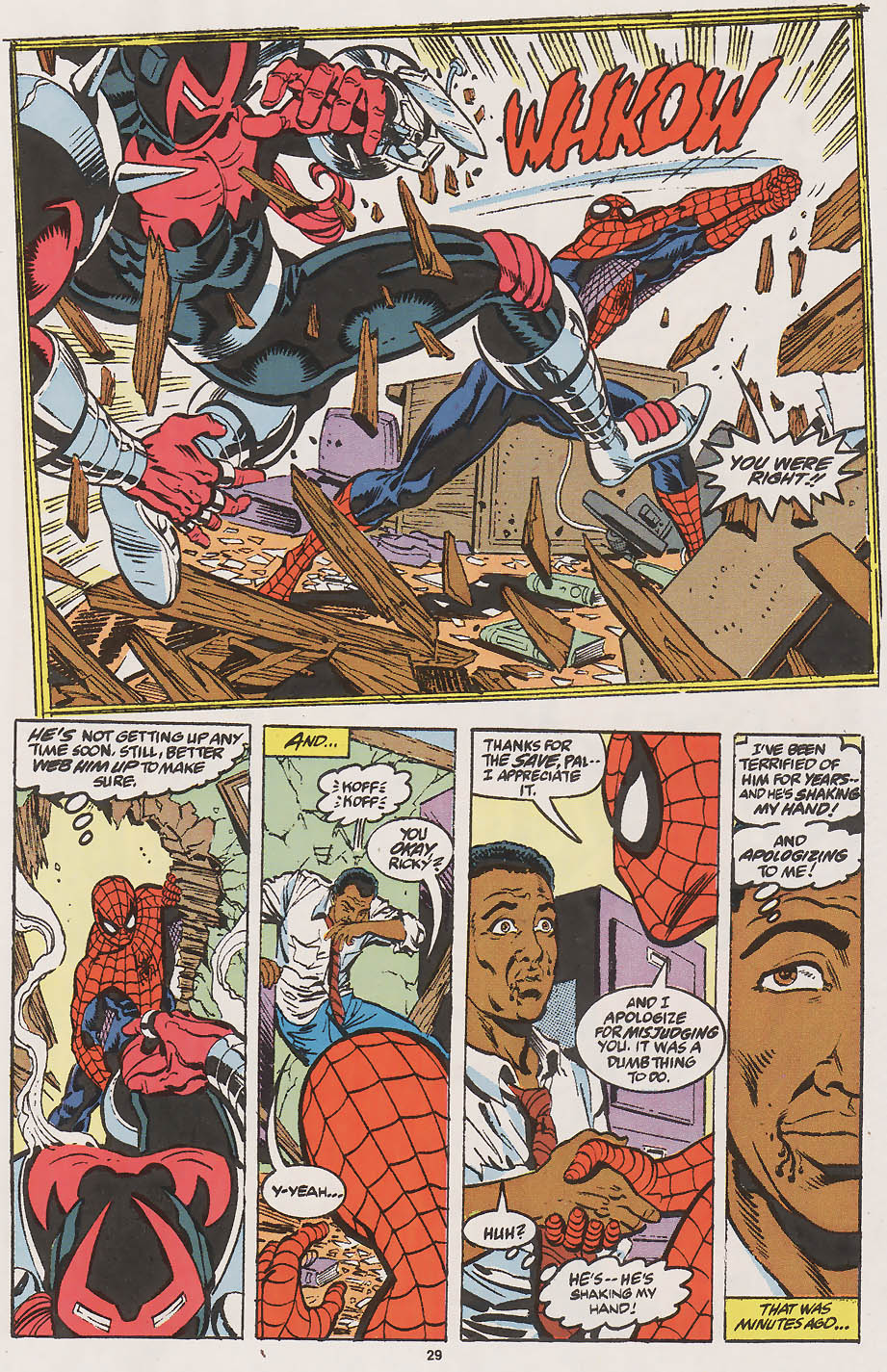 Read online Web of Spider-Man (1985) comic -  Issue #81 - 23