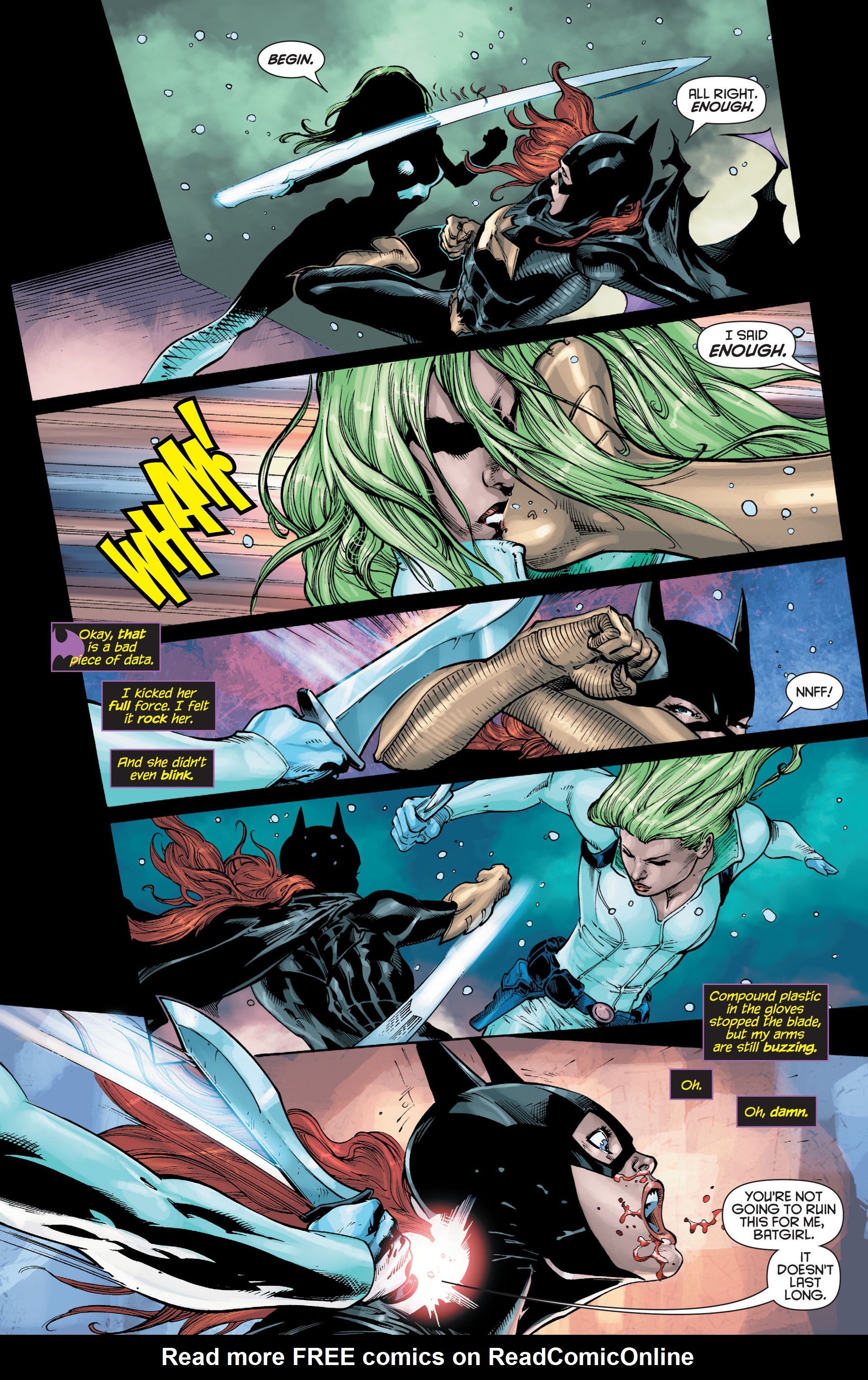 Read online Batgirl (2011) comic -  Issue # _TPB The Darkest Reflection - 100