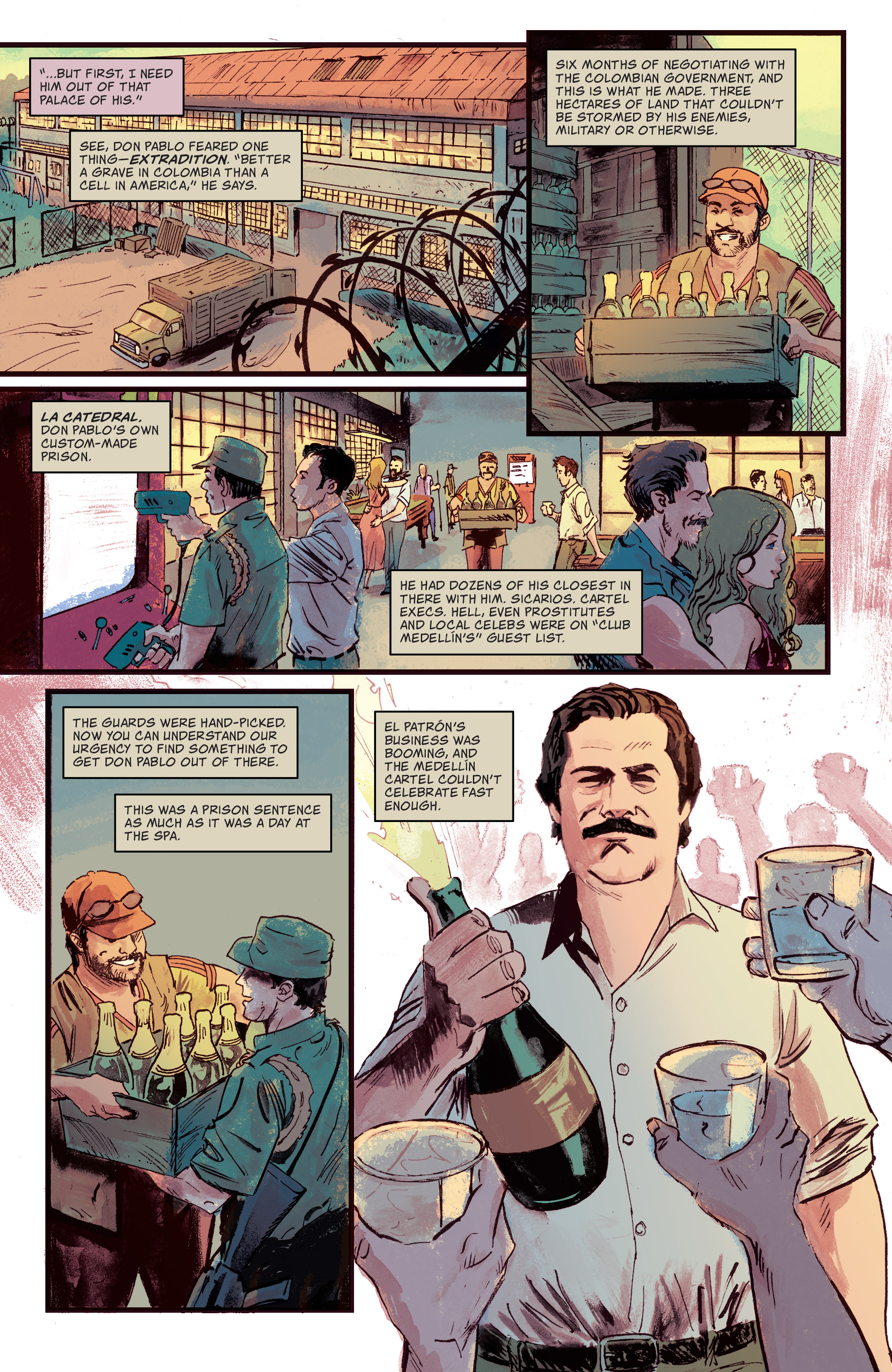 Read online Narcos comic -  Issue #1 - 10