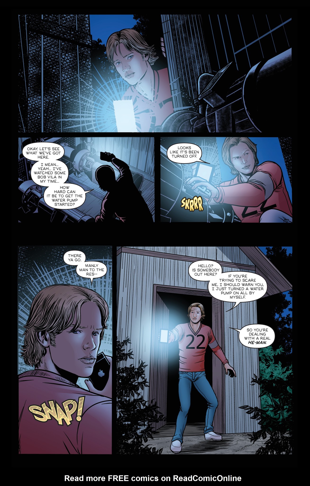 Read online Night Trap comic -  Issue #2 - 12