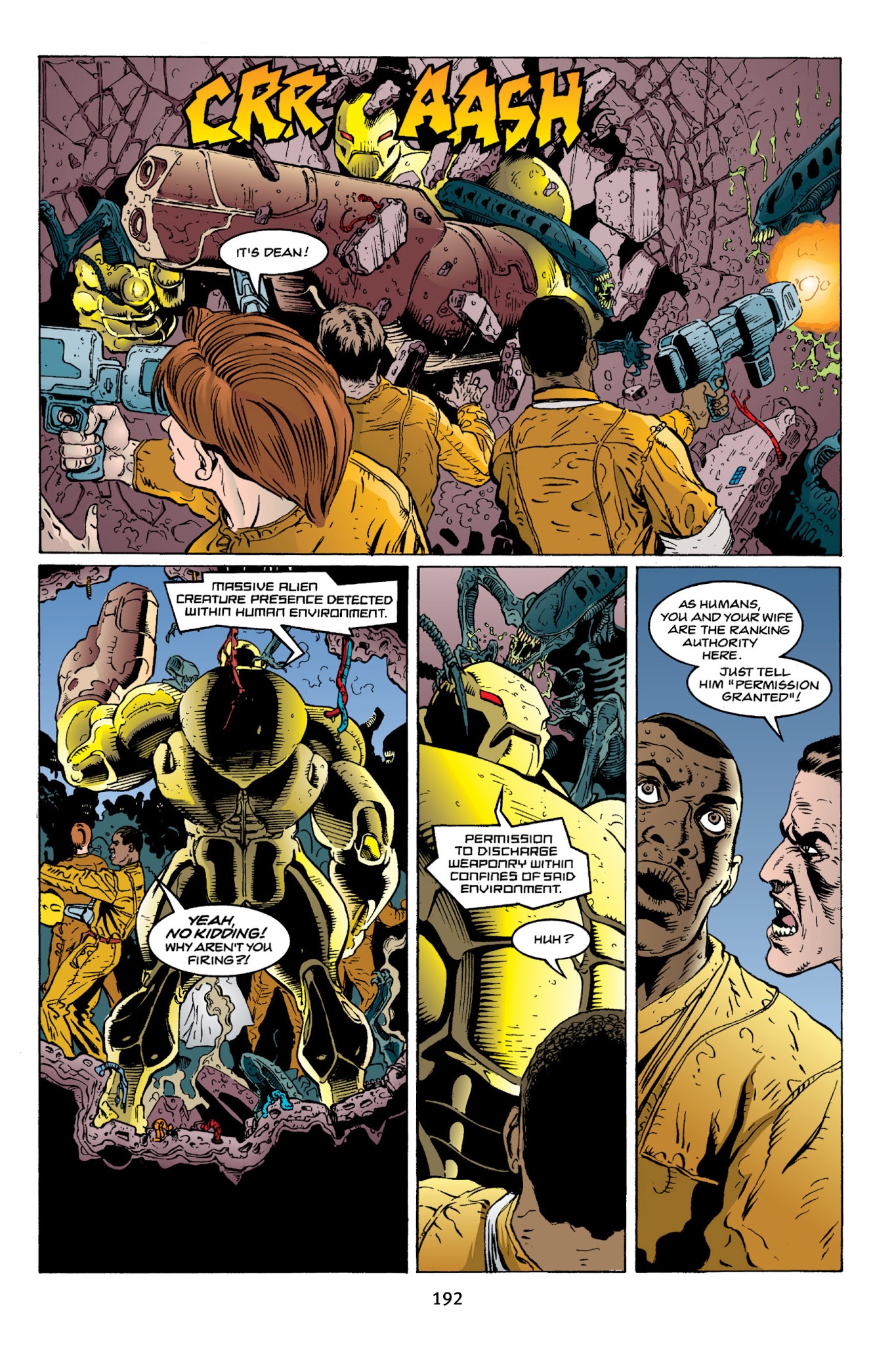 Read online Aliens Omnibus comic -  Issue # TPB 4 - 192